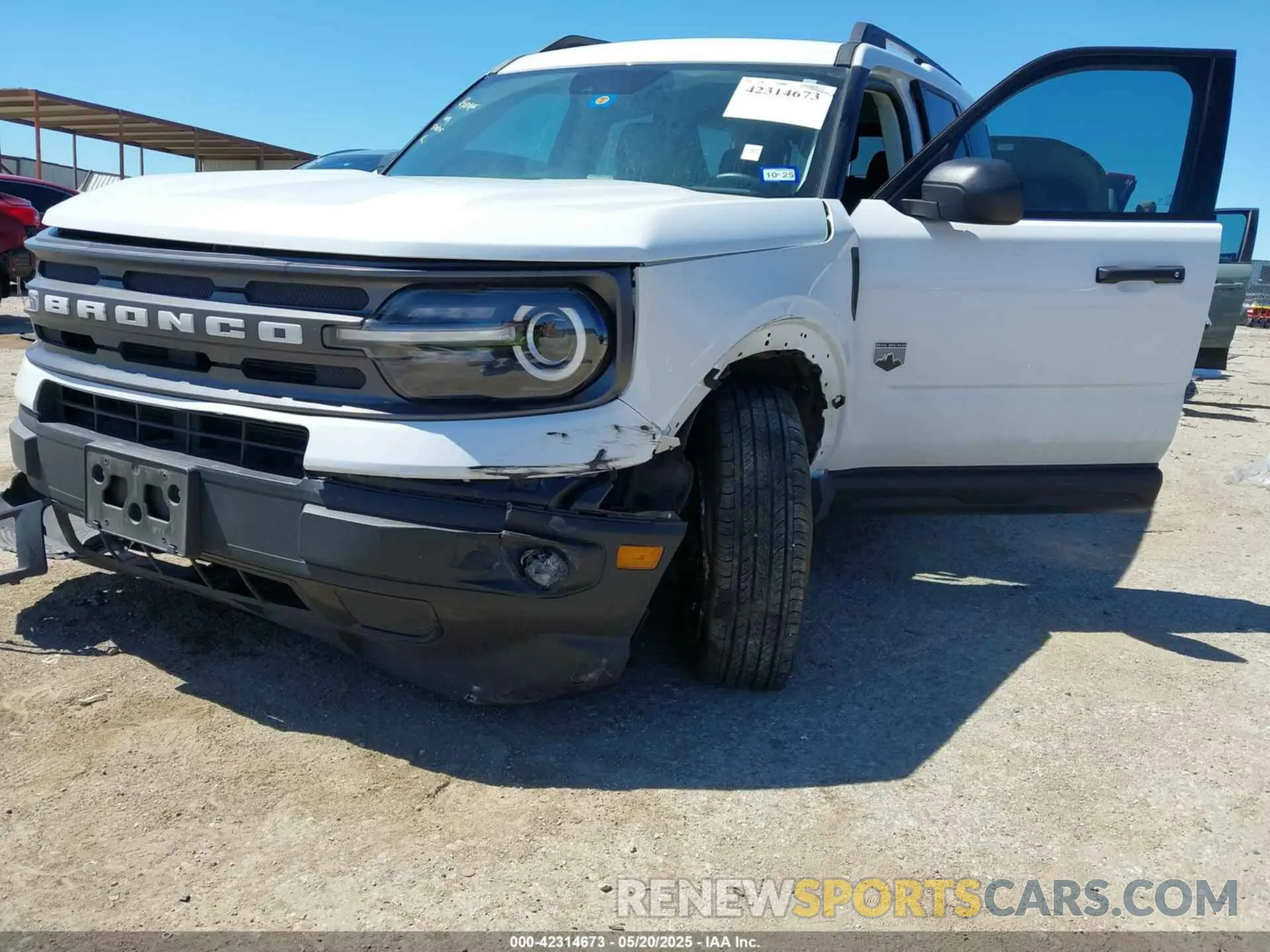 6 Photograph of a damaged car 3FMCR9B65PRE10890 FORD BRONCO SPORT 2023