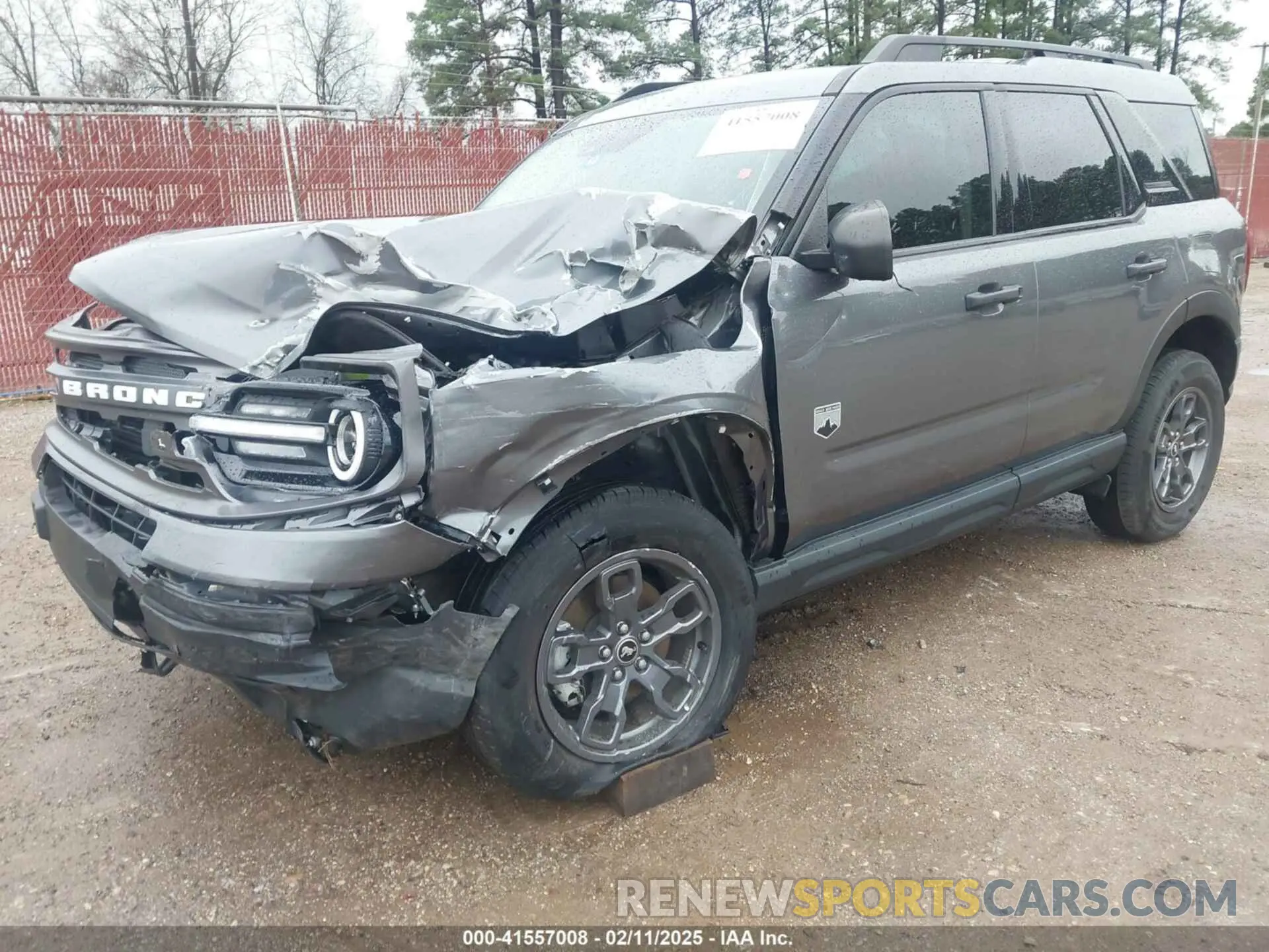 2 Photograph of a damaged car 3FMCR9B67PRD04697 FORD BRONCO SPORT 2023