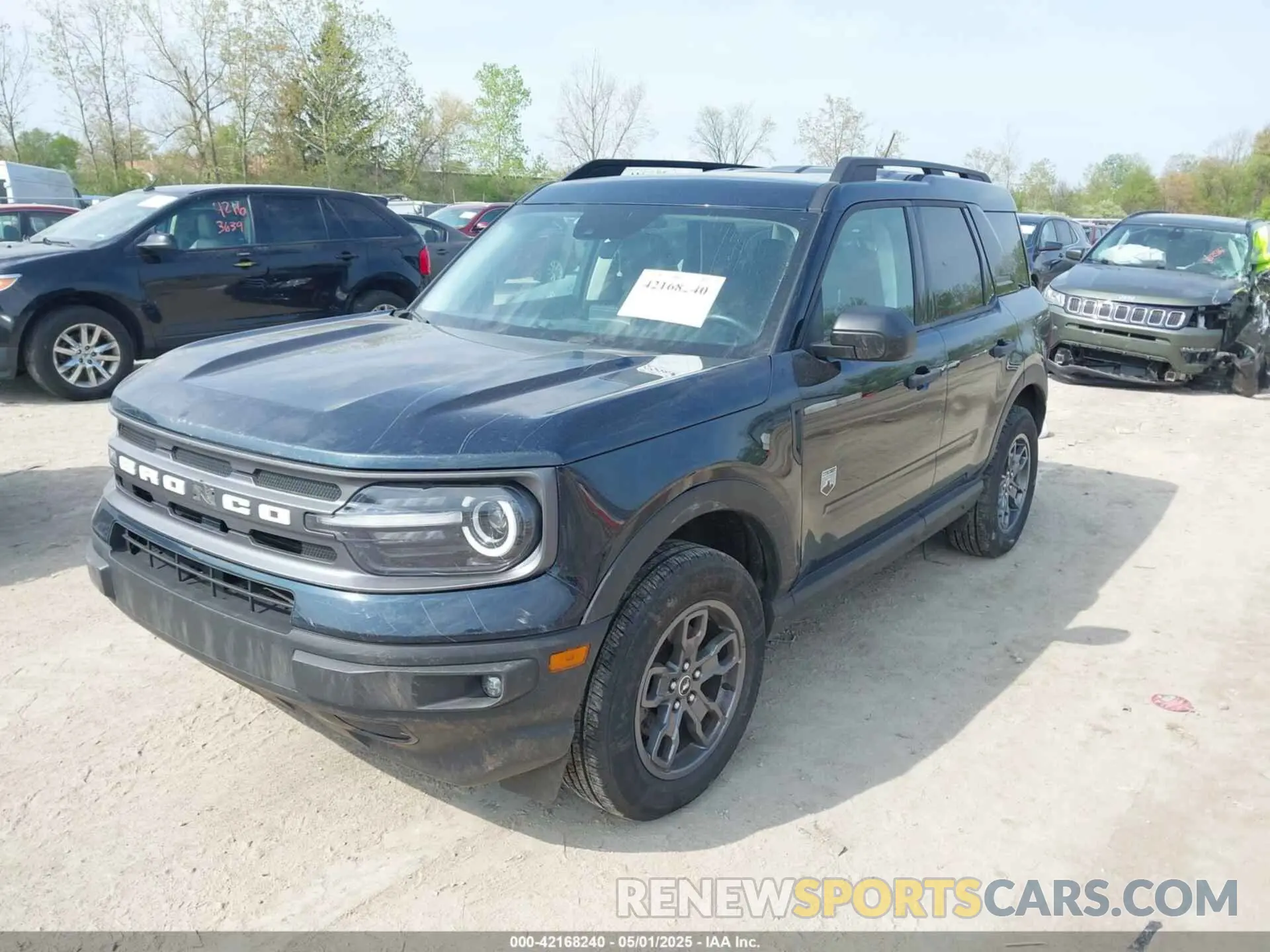 2 Photograph of a damaged car 3FMCR9B67PRD08684 FORD BRONCO SPORT 2023