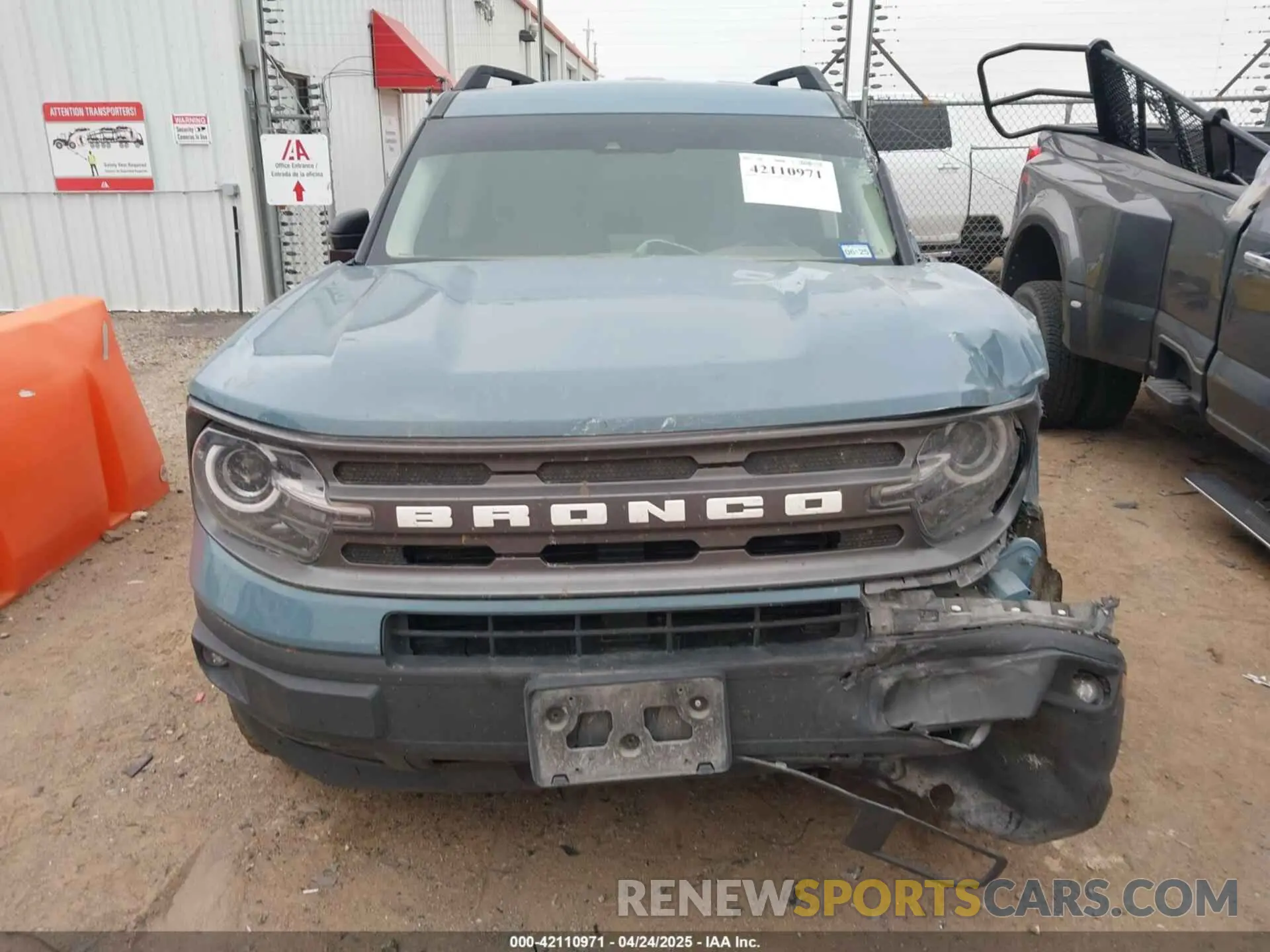 13 Photograph of a damaged car 3FMCR9B67PRD41734 FORD BRONCO SPORT 2023
