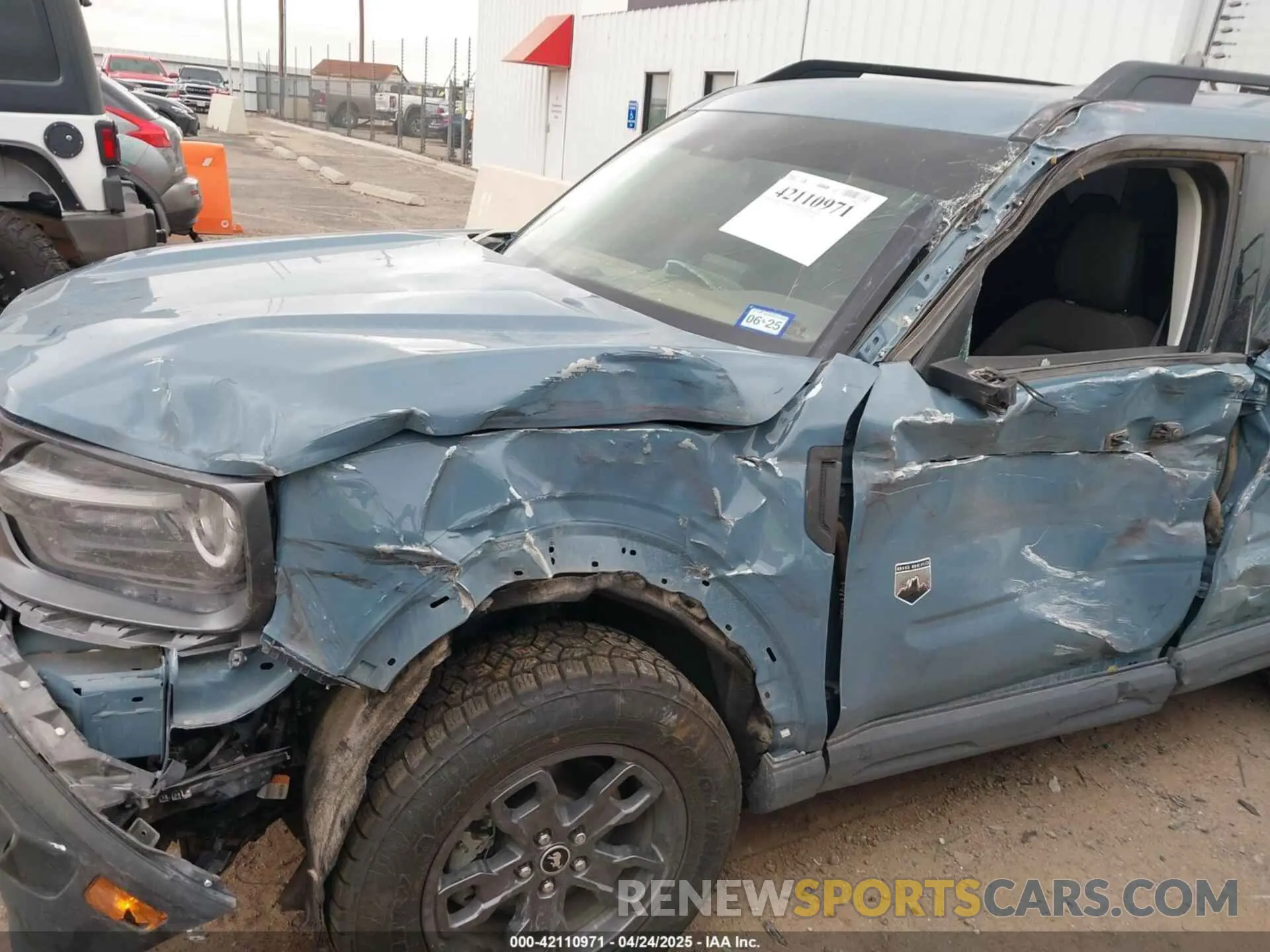 6 Photograph of a damaged car 3FMCR9B67PRD41734 FORD BRONCO SPORT 2023