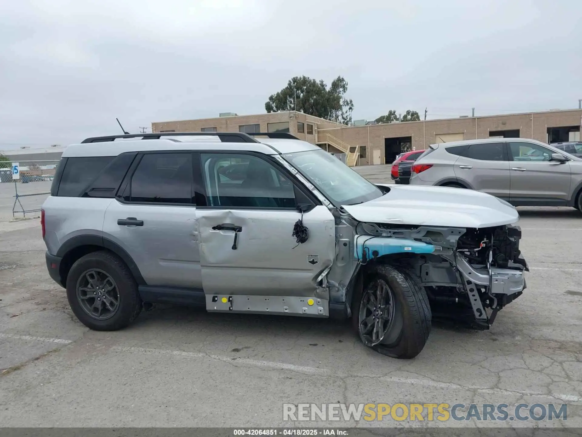 14 Photograph of a damaged car 3FMCR9B67PRD94546 FORD BRONCO SPORT 2023