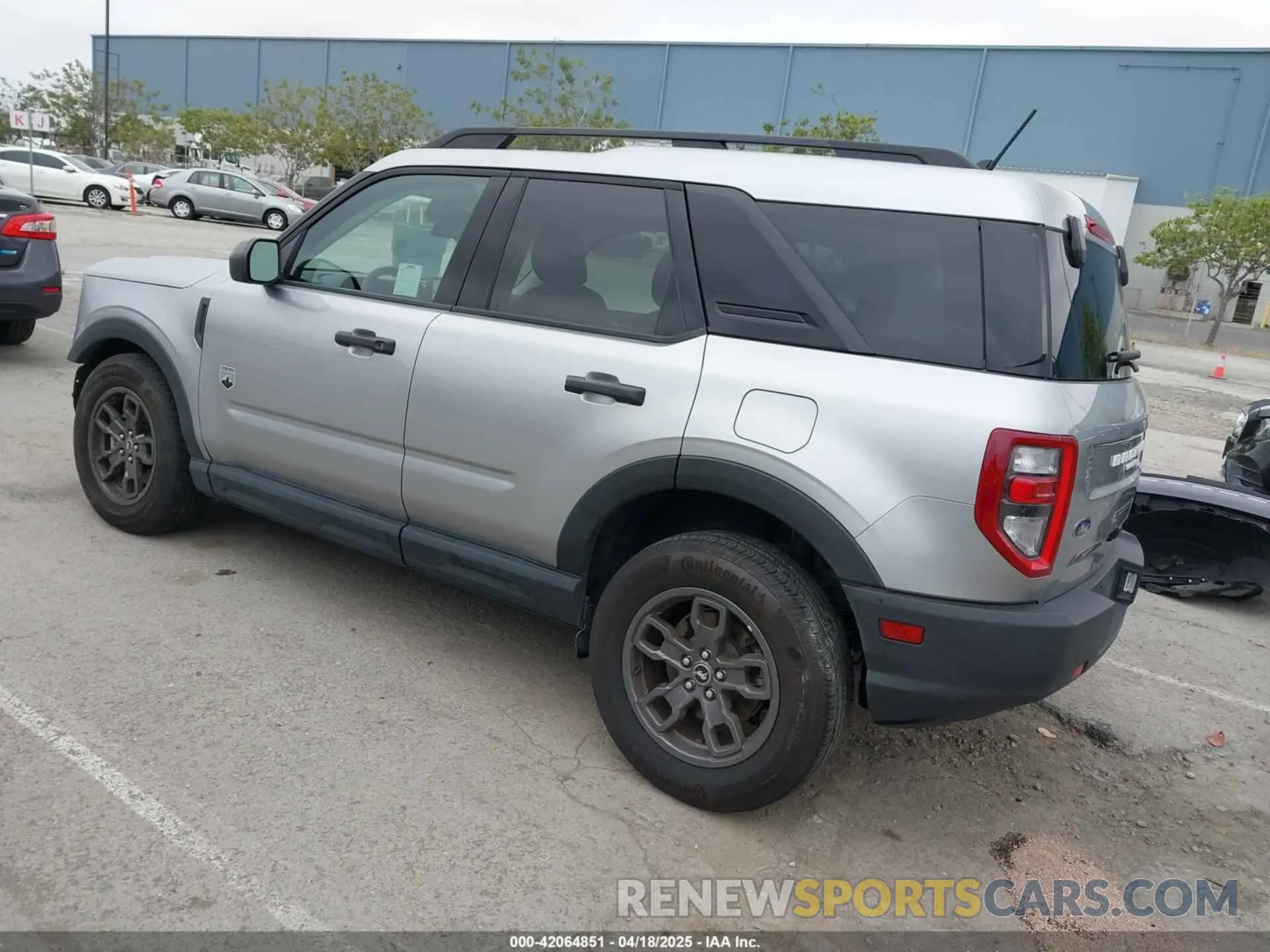 3 Photograph of a damaged car 3FMCR9B67PRD94546 FORD BRONCO SPORT 2023