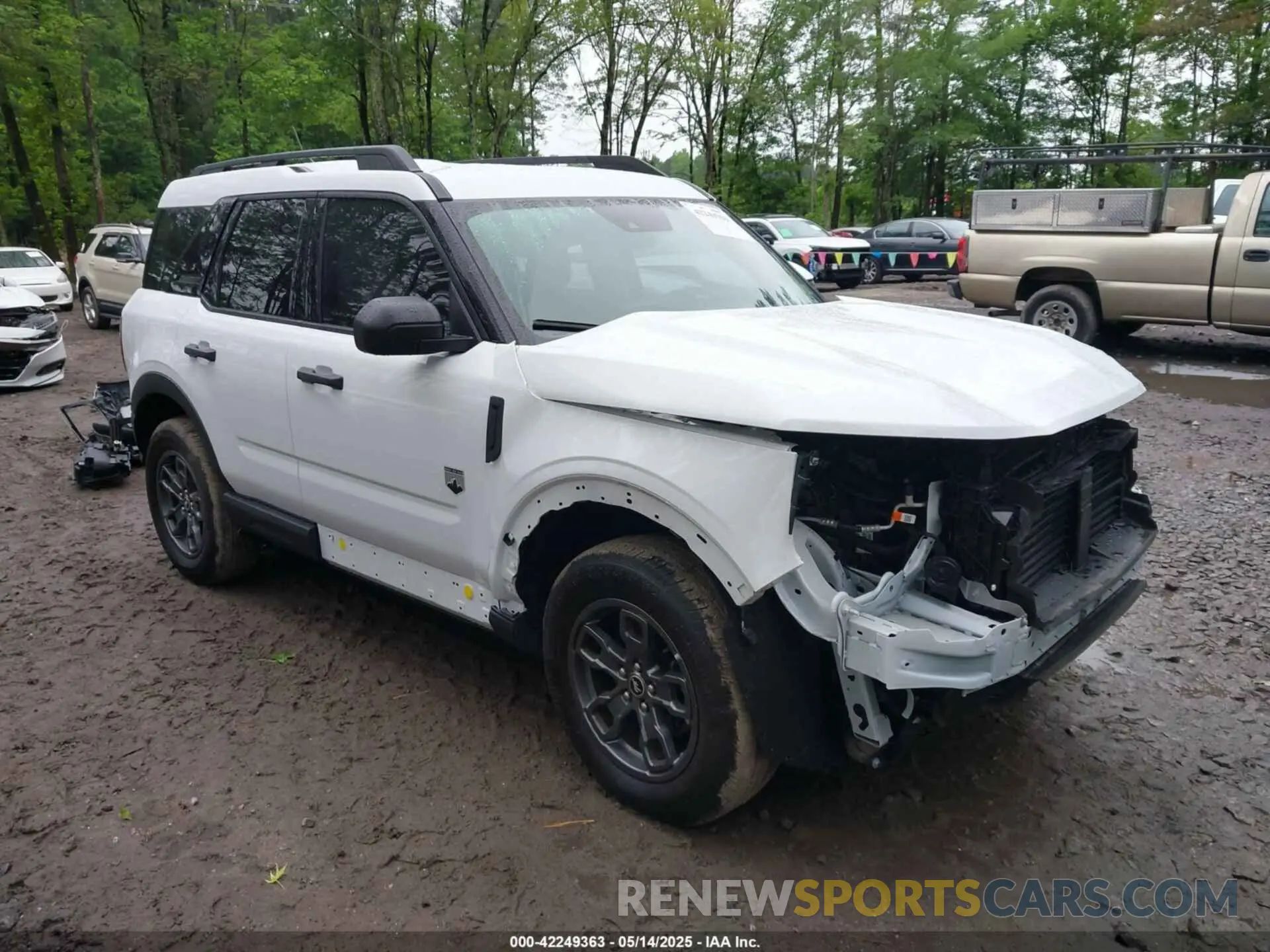 1 Photograph of a damaged car 3FMCR9B67PRE23060 FORD BRONCO SPORT 2023