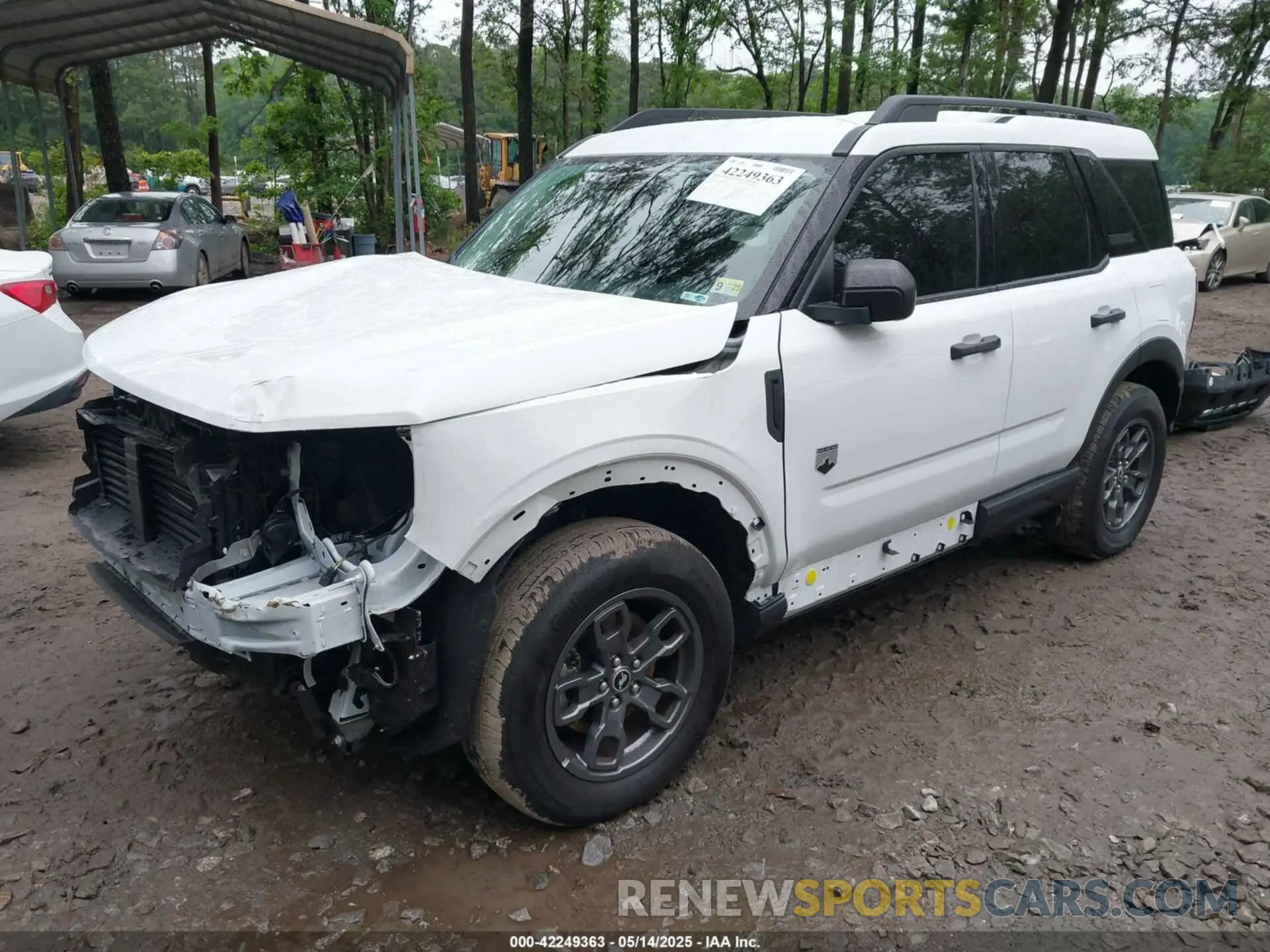 2 Photograph of a damaged car 3FMCR9B67PRE23060 FORD BRONCO SPORT 2023