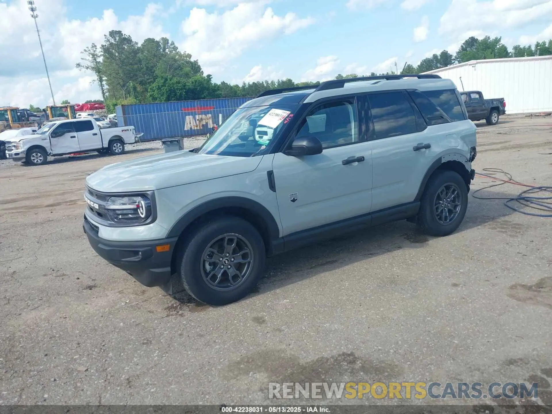 2 Photograph of a damaged car 3FMCR9B68PRD17958 FORD BRONCO SPORT 2023