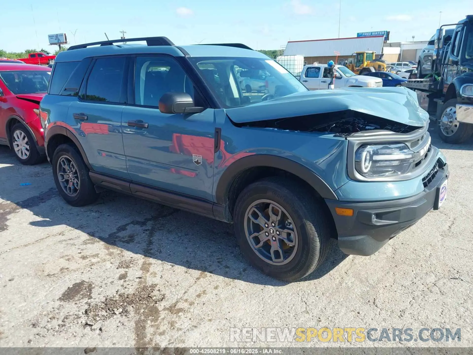 1 Photograph of a damaged car 3FMCR9B69PRD42979 FORD BRONCO SPORT 2023