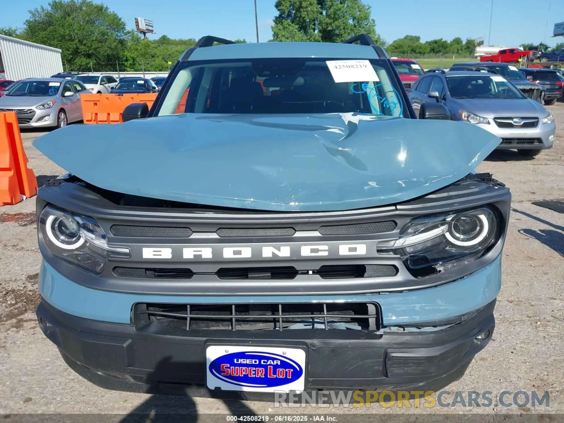 12 Photograph of a damaged car 3FMCR9B69PRD42979 FORD BRONCO SPORT 2023