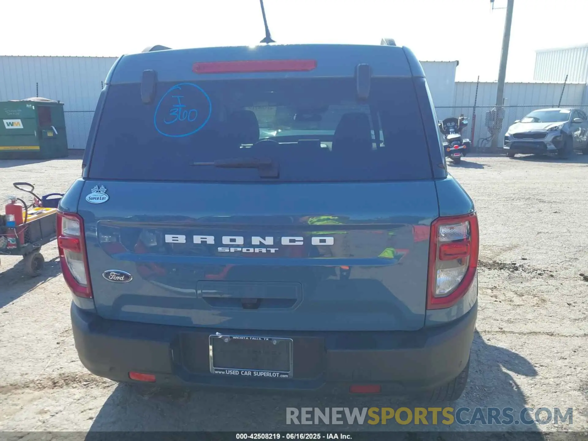 16 Photograph of a damaged car 3FMCR9B69PRD42979 FORD BRONCO SPORT 2023