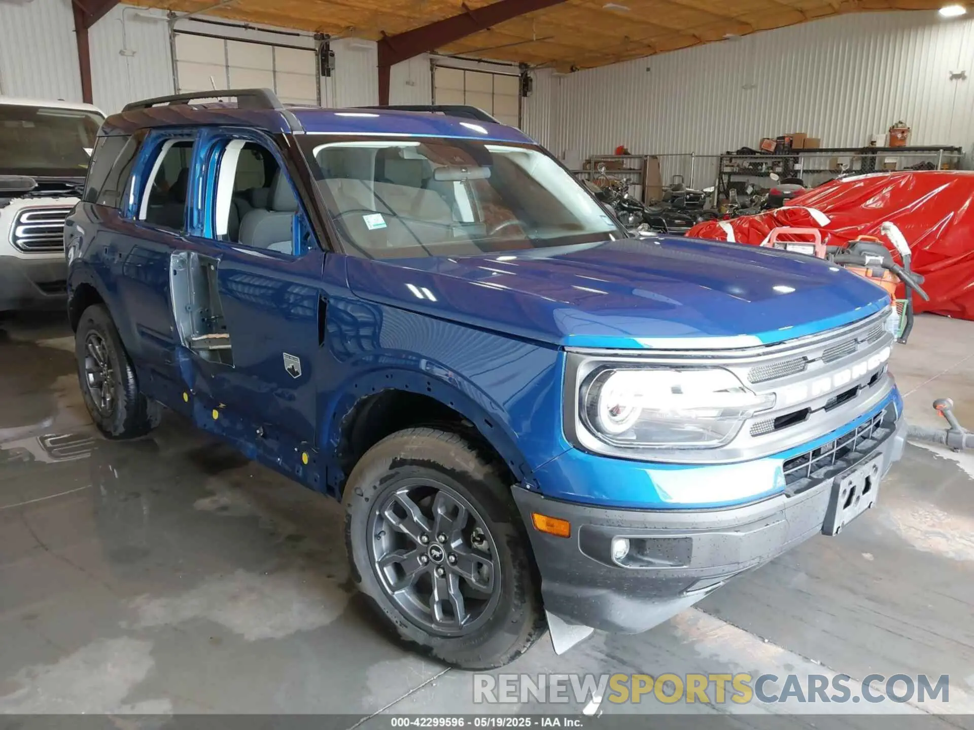 1 Photograph of a damaged car 3FMCR9B6XPRD01504 FORD BRONCO SPORT 2023