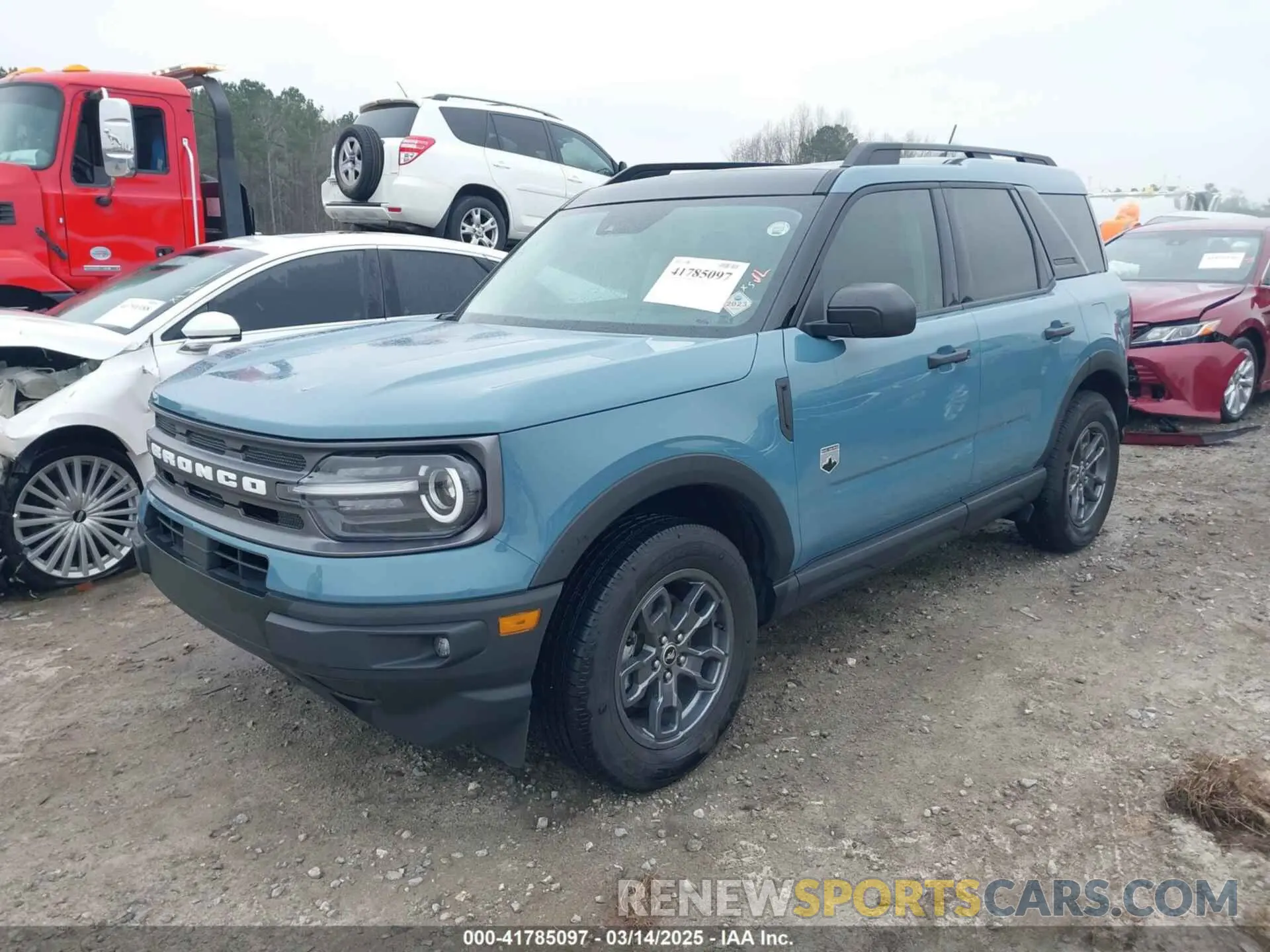2 Photograph of a damaged car 3FMCR9B6XPRD33157 FORD BRONCO SPORT 2023