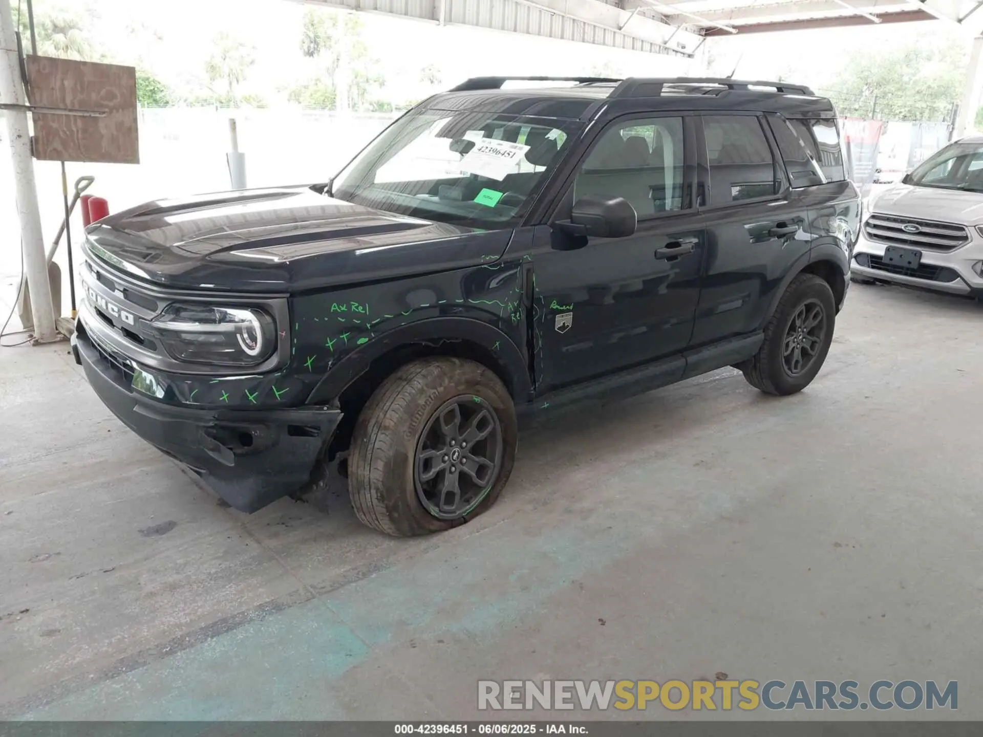 2 Photograph of a damaged car 3FMCR9B6XPRD95643 FORD BRONCO SPORT 2023
