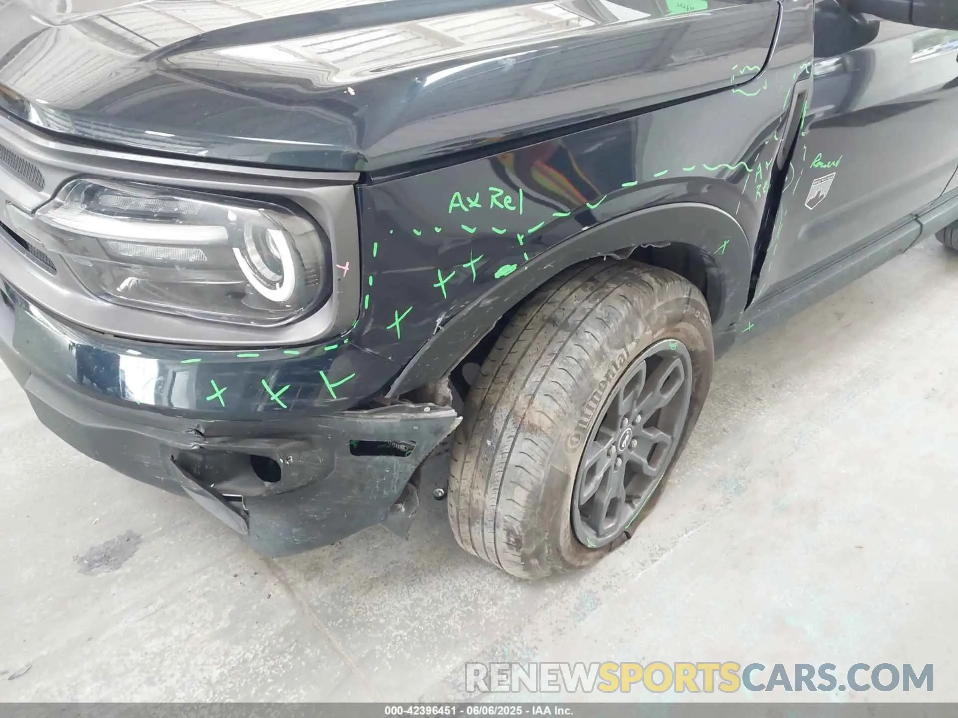 6 Photograph of a damaged car 3FMCR9B6XPRD95643 FORD BRONCO SPORT 2023