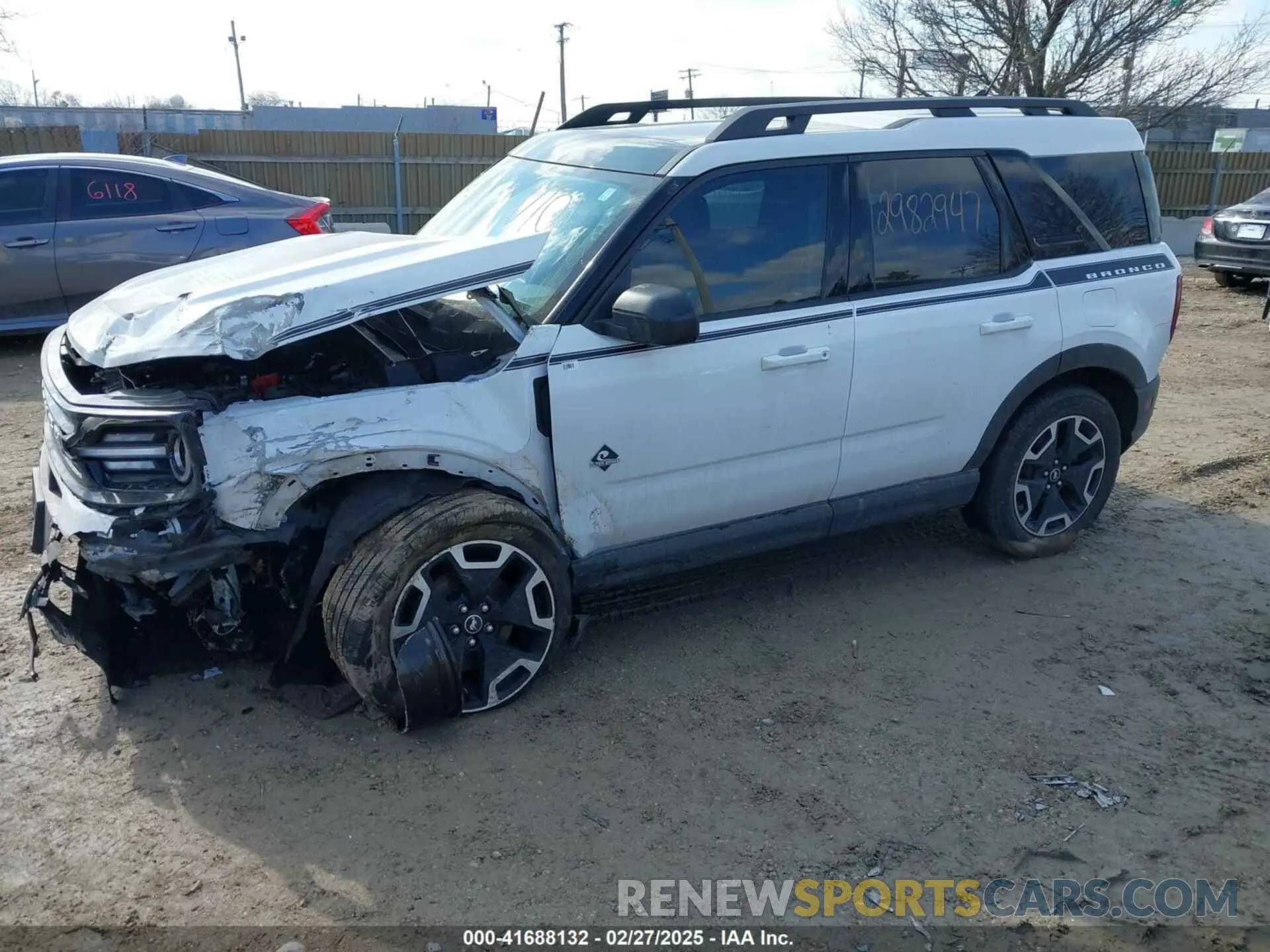 2 Photograph of a damaged car 3FMCR9C60PRD92233 FORD BRONCO SPORT 2023
