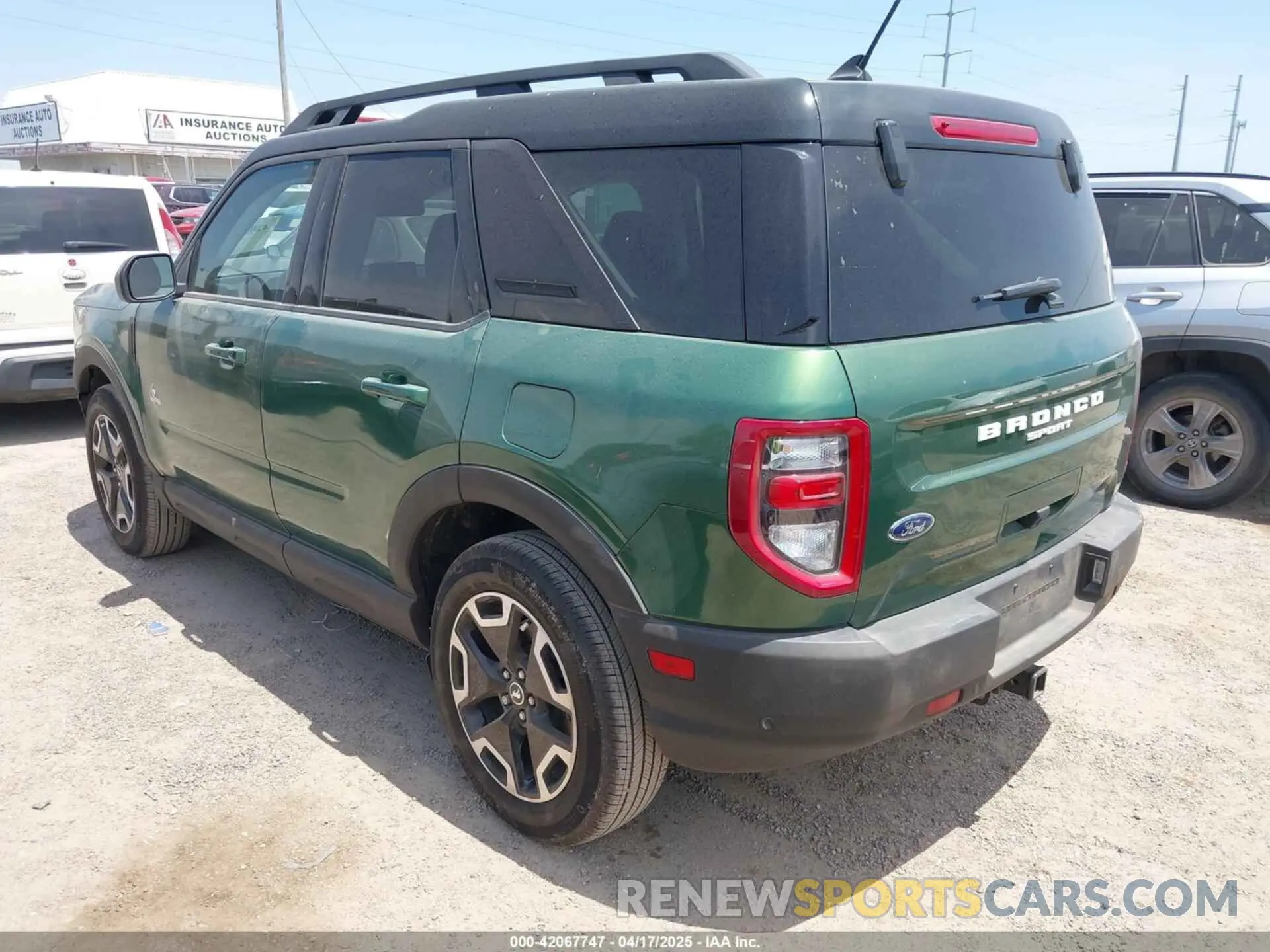 3 Photograph of a damaged car 3FMCR9C61PRD07626 FORD BRONCO SPORT 2023