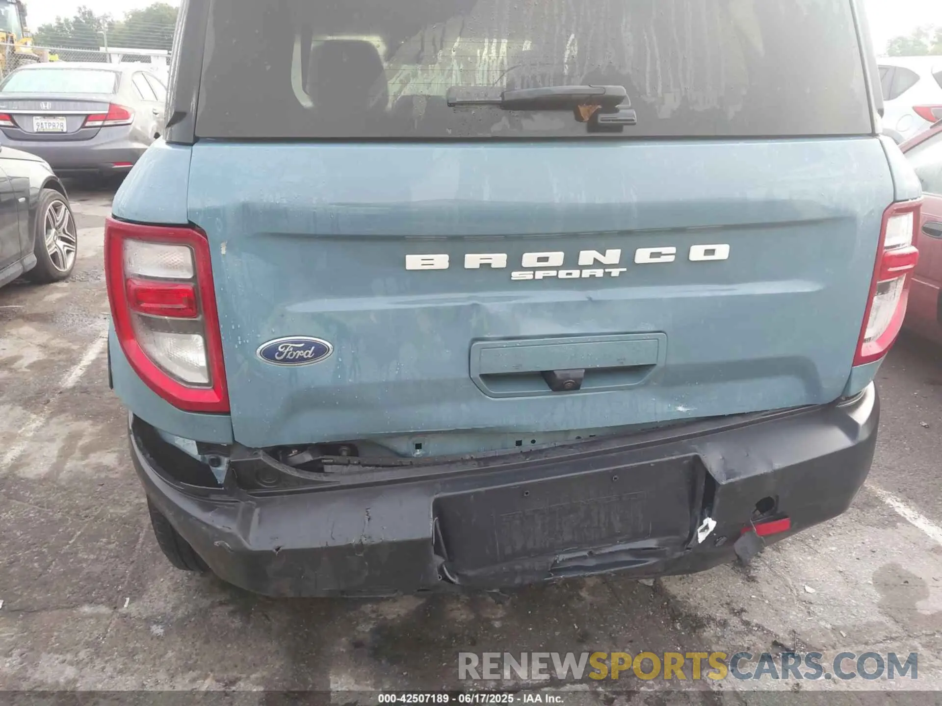 6 Photograph of a damaged car 3FMCR9C62PRD63123 FORD BRONCO SPORT 2023
