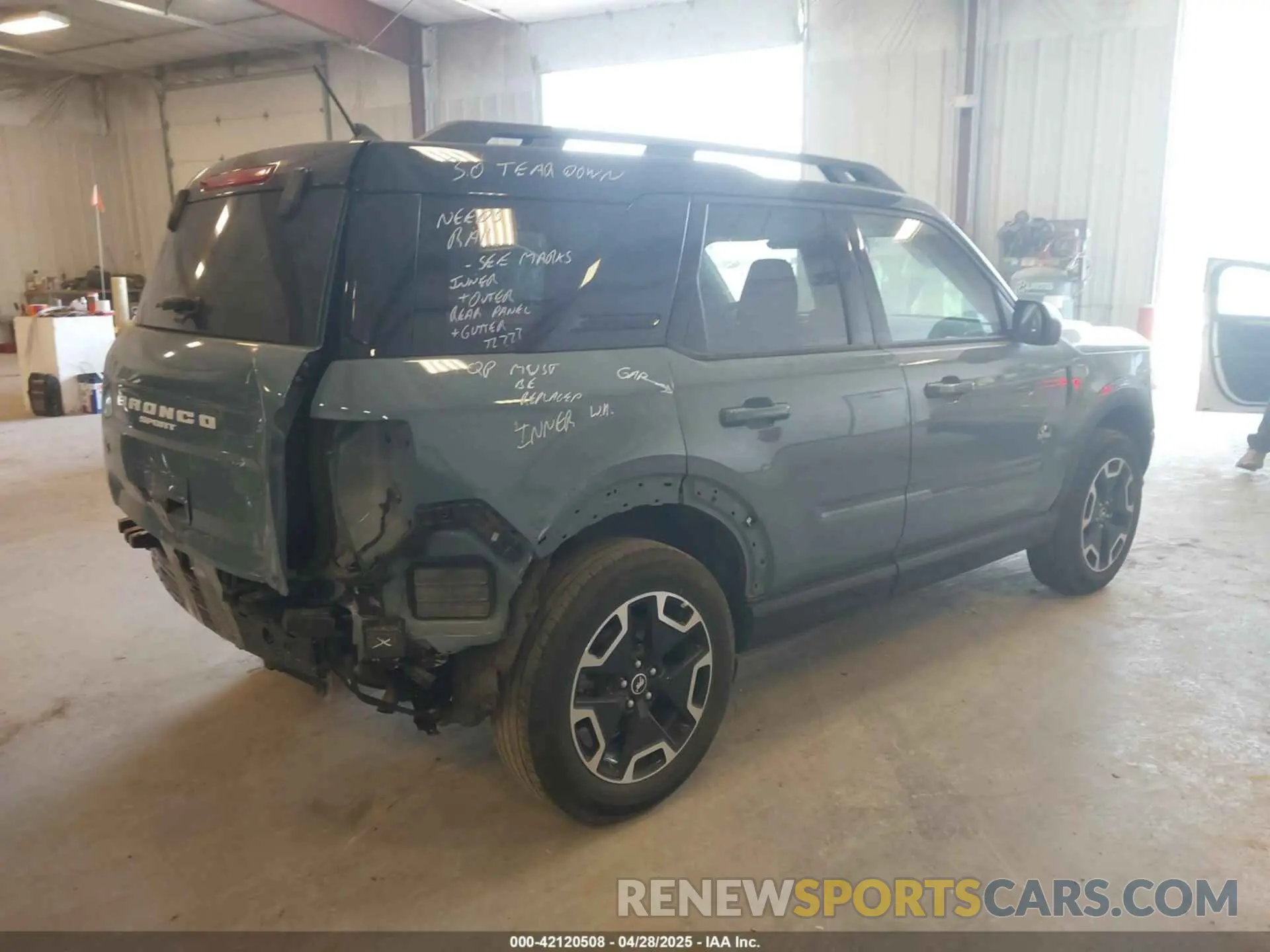 4 Photograph of a damaged car 3FMCR9C62PRD86434 FORD BRONCO SPORT 2023