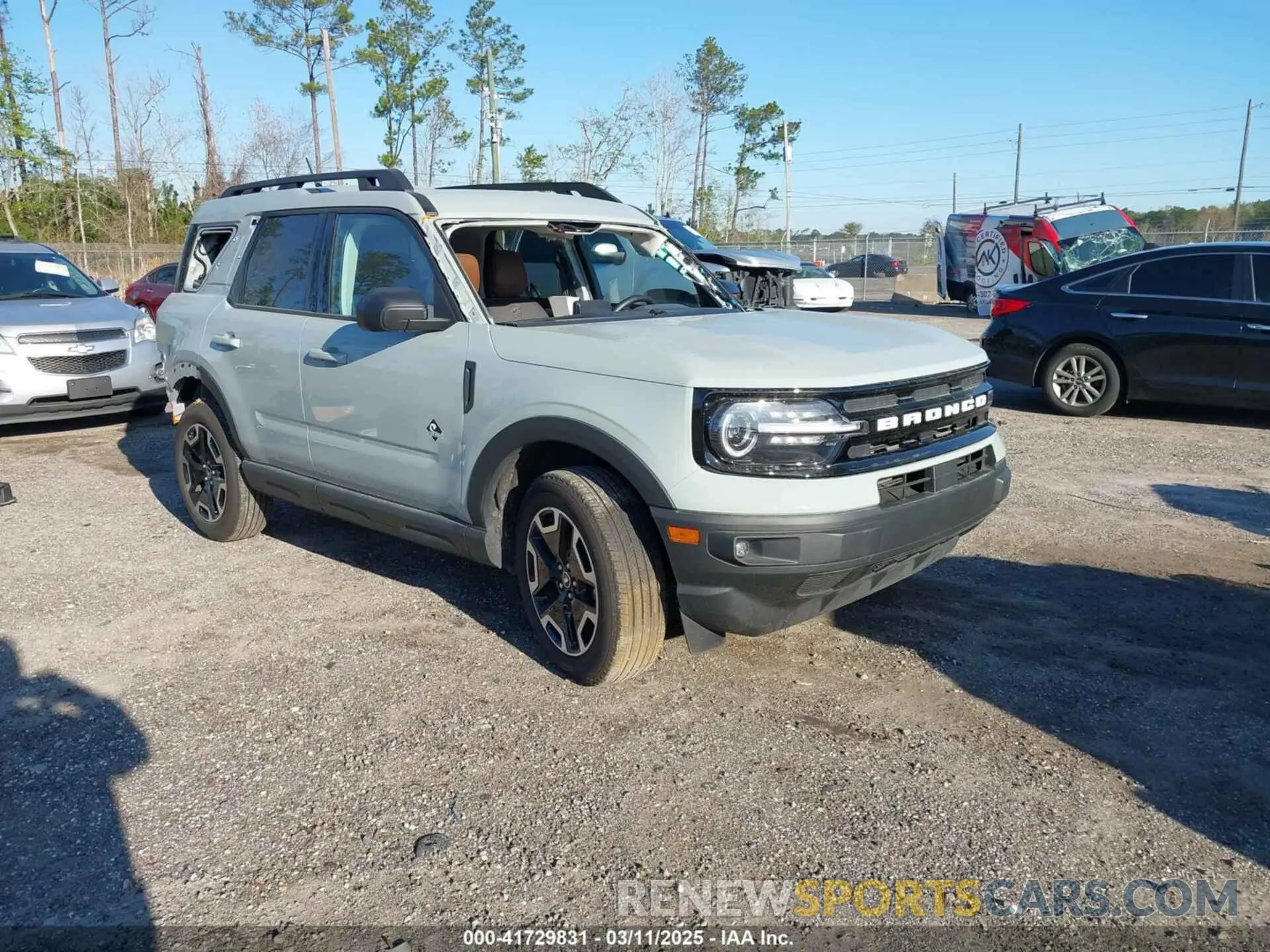 1 Photograph of a damaged car 3FMCR9C62PRD91746 FORD BRONCO SPORT 2023