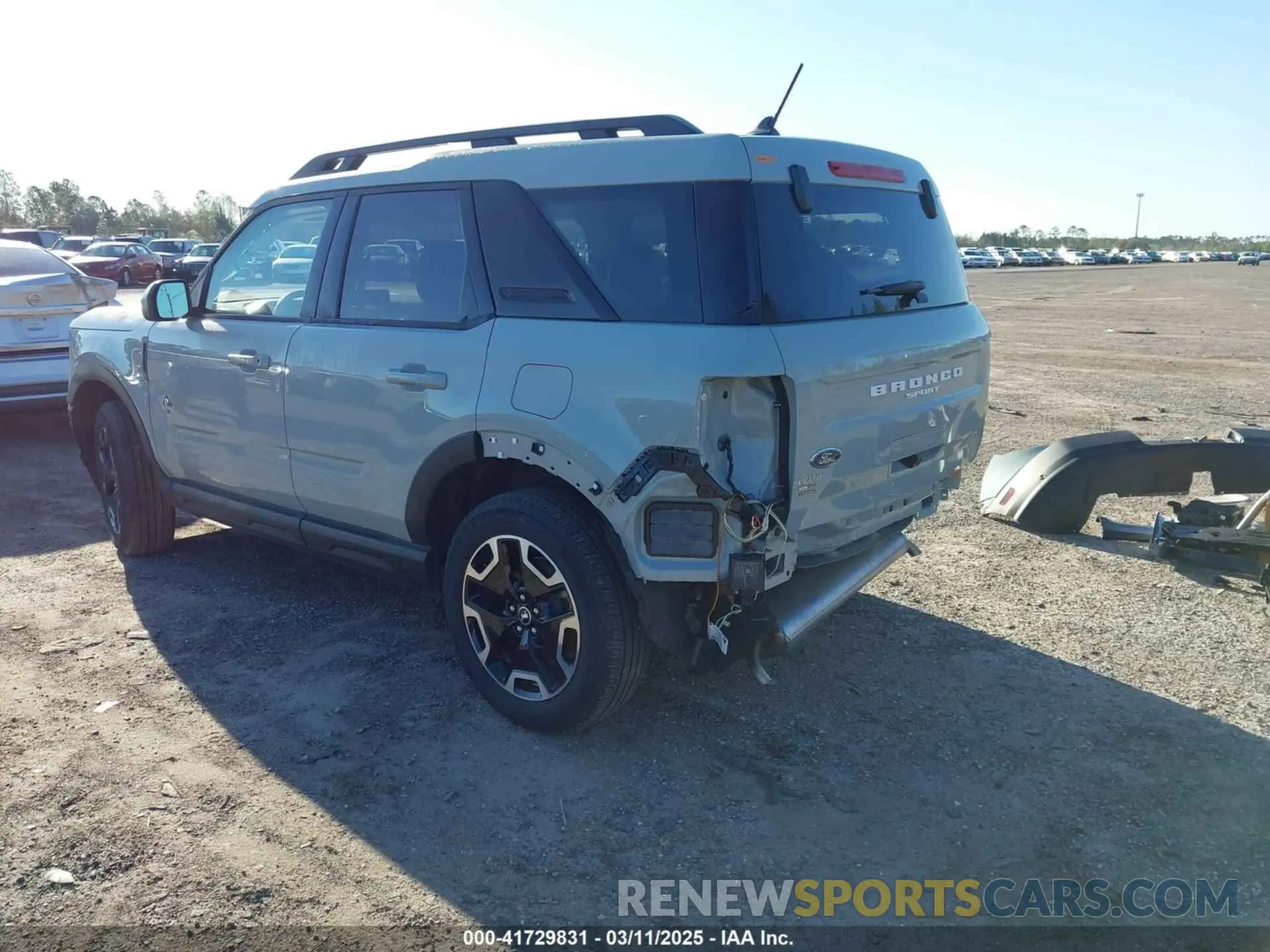 3 Photograph of a damaged car 3FMCR9C62PRD91746 FORD BRONCO SPORT 2023