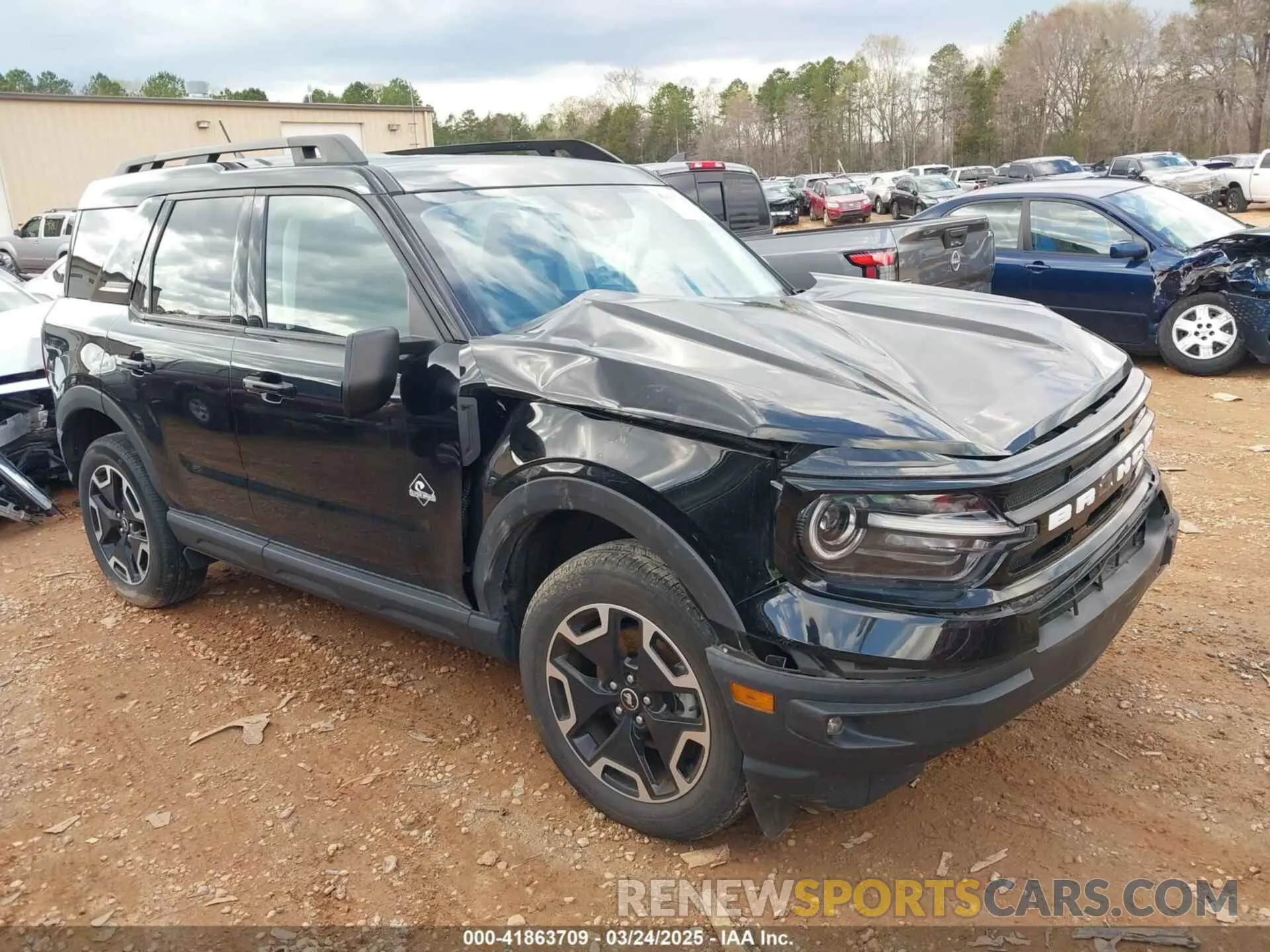 1 Photograph of a damaged car 3FMCR9C64PRD48591 FORD BRONCO SPORT 2023