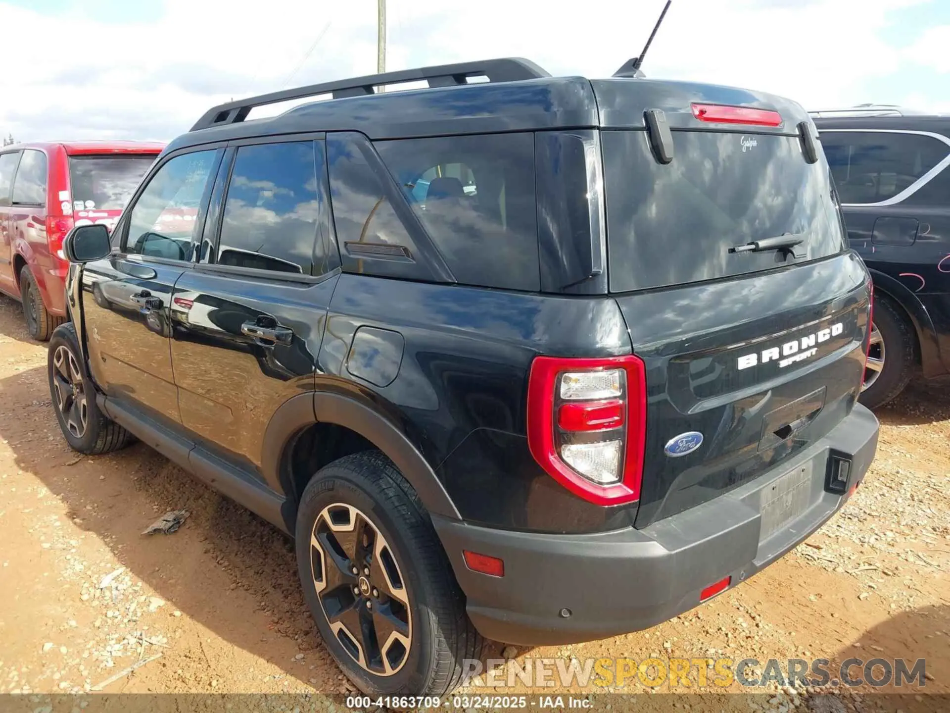 3 Photograph of a damaged car 3FMCR9C64PRD48591 FORD BRONCO SPORT 2023