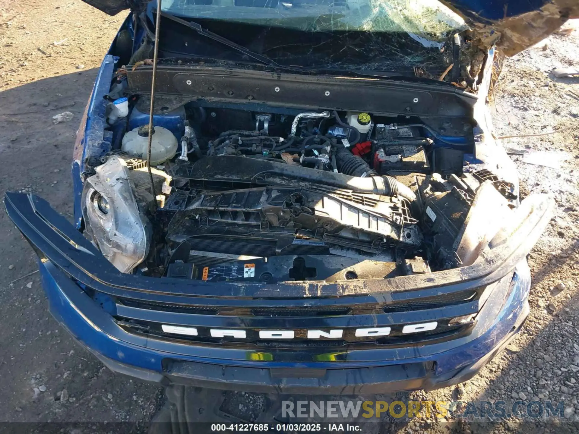 10 Photograph of a damaged car 3FMCR9C64PRD66766 FORD BRONCO SPORT 2023