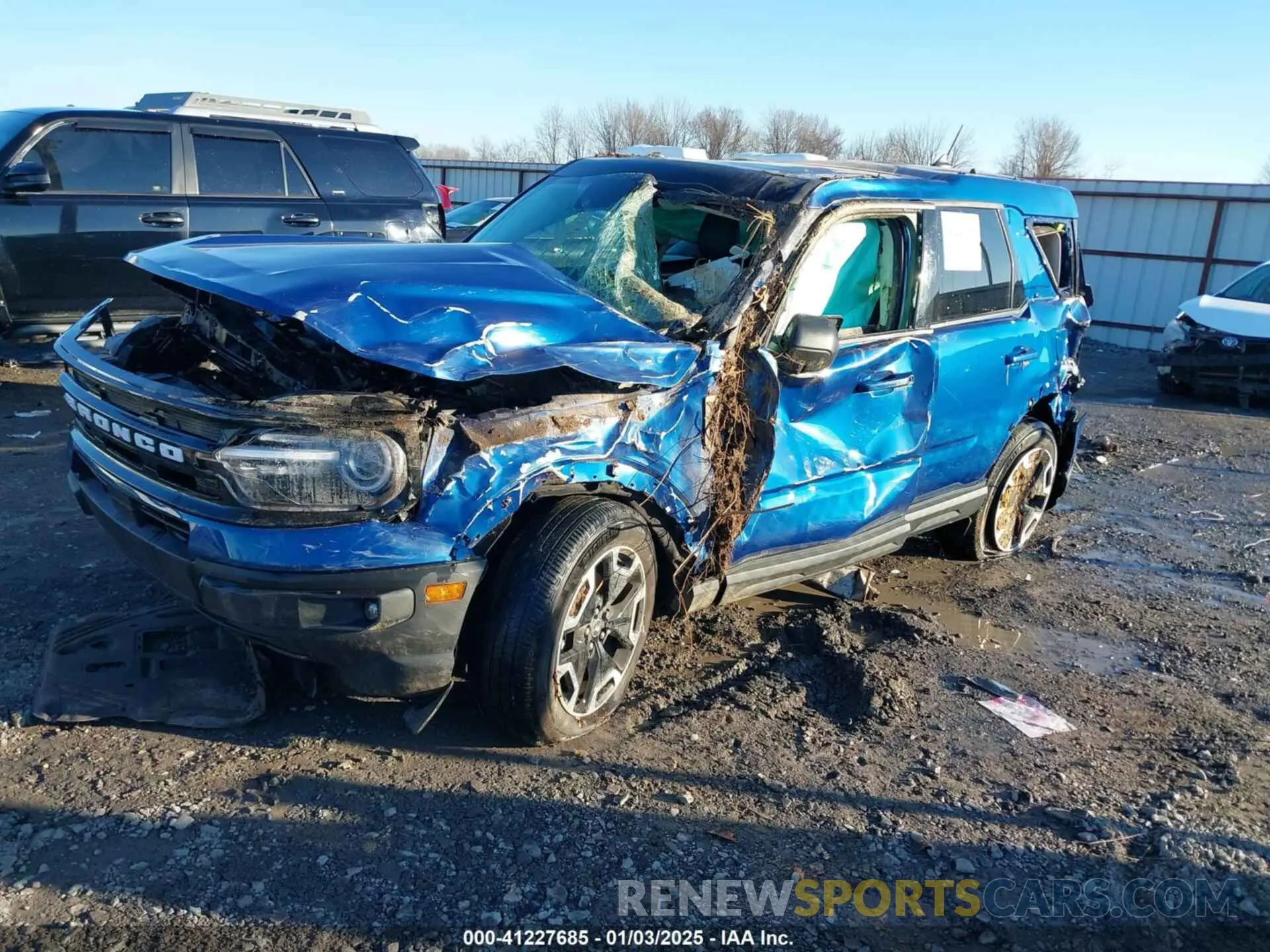 2 Photograph of a damaged car 3FMCR9C64PRD66766 FORD BRONCO SPORT 2023