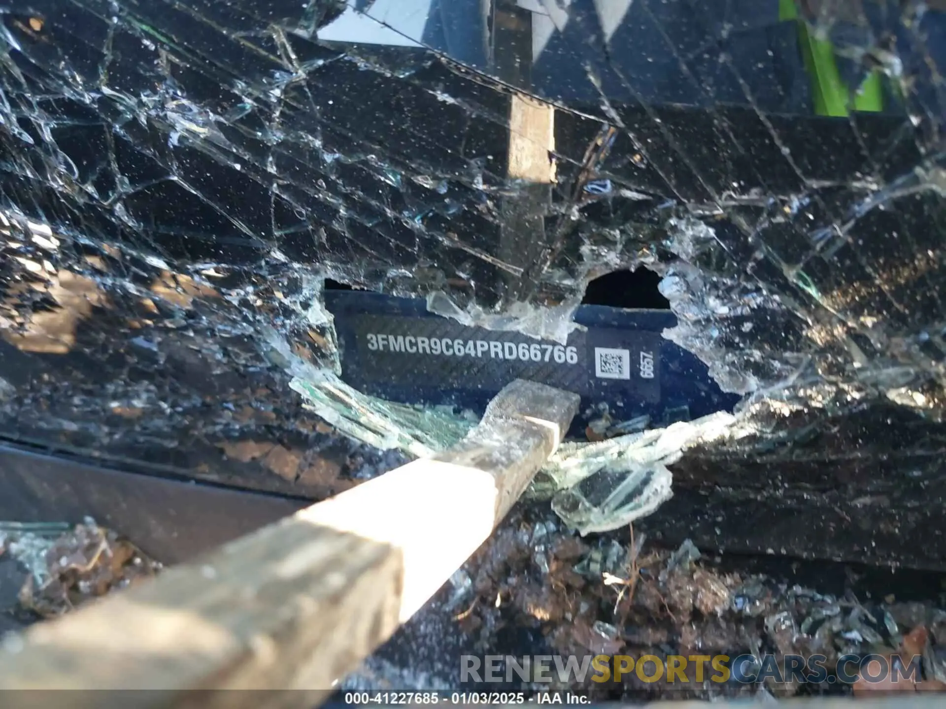 9 Photograph of a damaged car 3FMCR9C64PRD66766 FORD BRONCO SPORT 2023