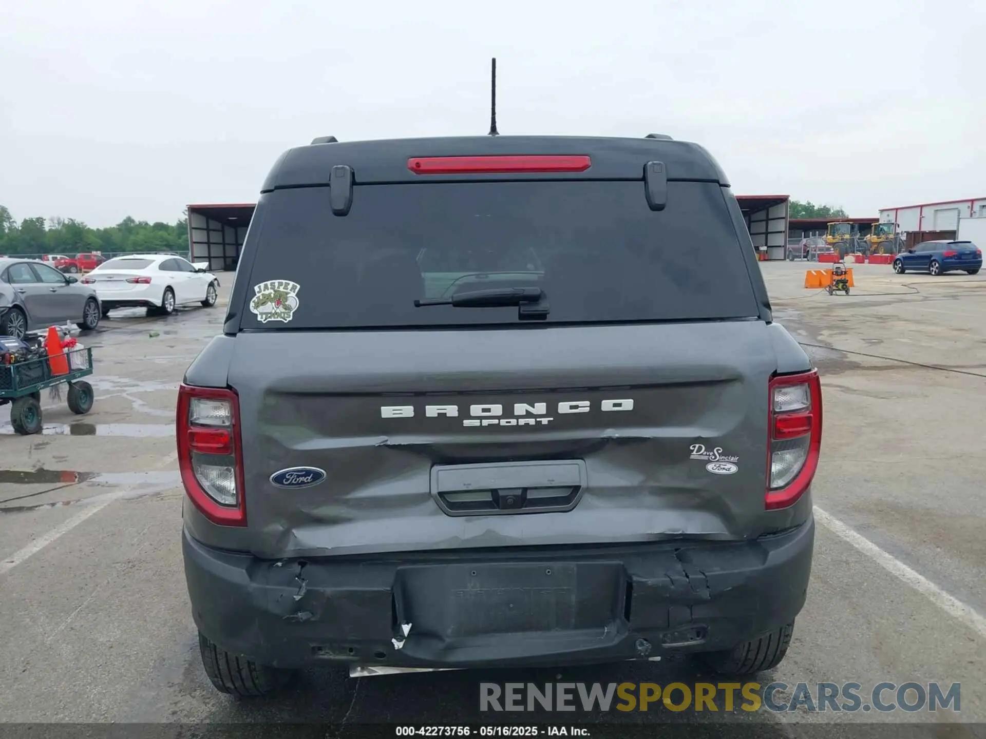 6 Photograph of a damaged car 3FMCR9C64PRD85009 FORD BRONCO SPORT 2023