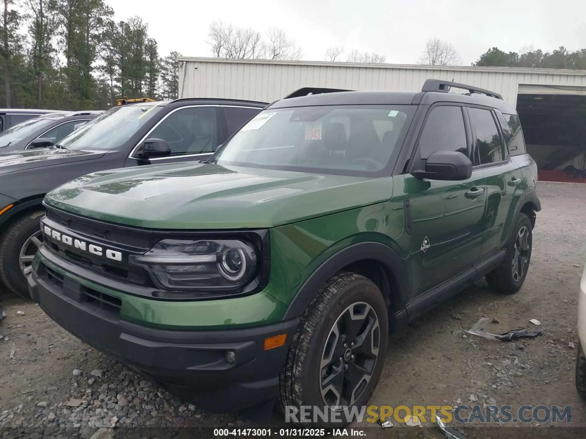 14 Photograph of a damaged car 3FMCR9C65PRD89327 FORD BRONCO SPORT 2023