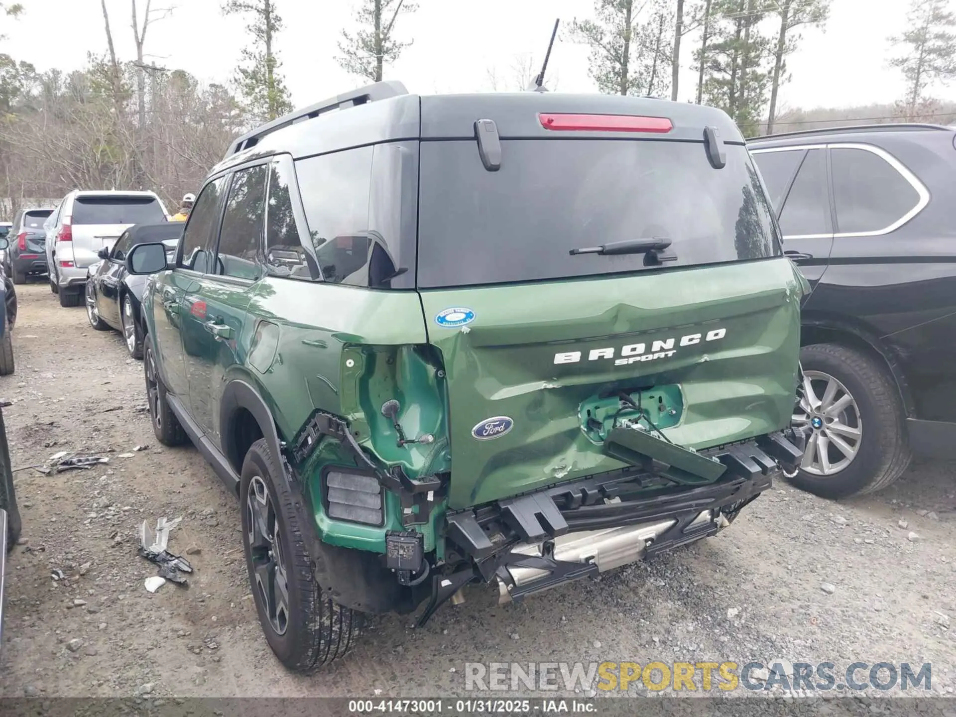 3 Photograph of a damaged car 3FMCR9C65PRD89327 FORD BRONCO SPORT 2023