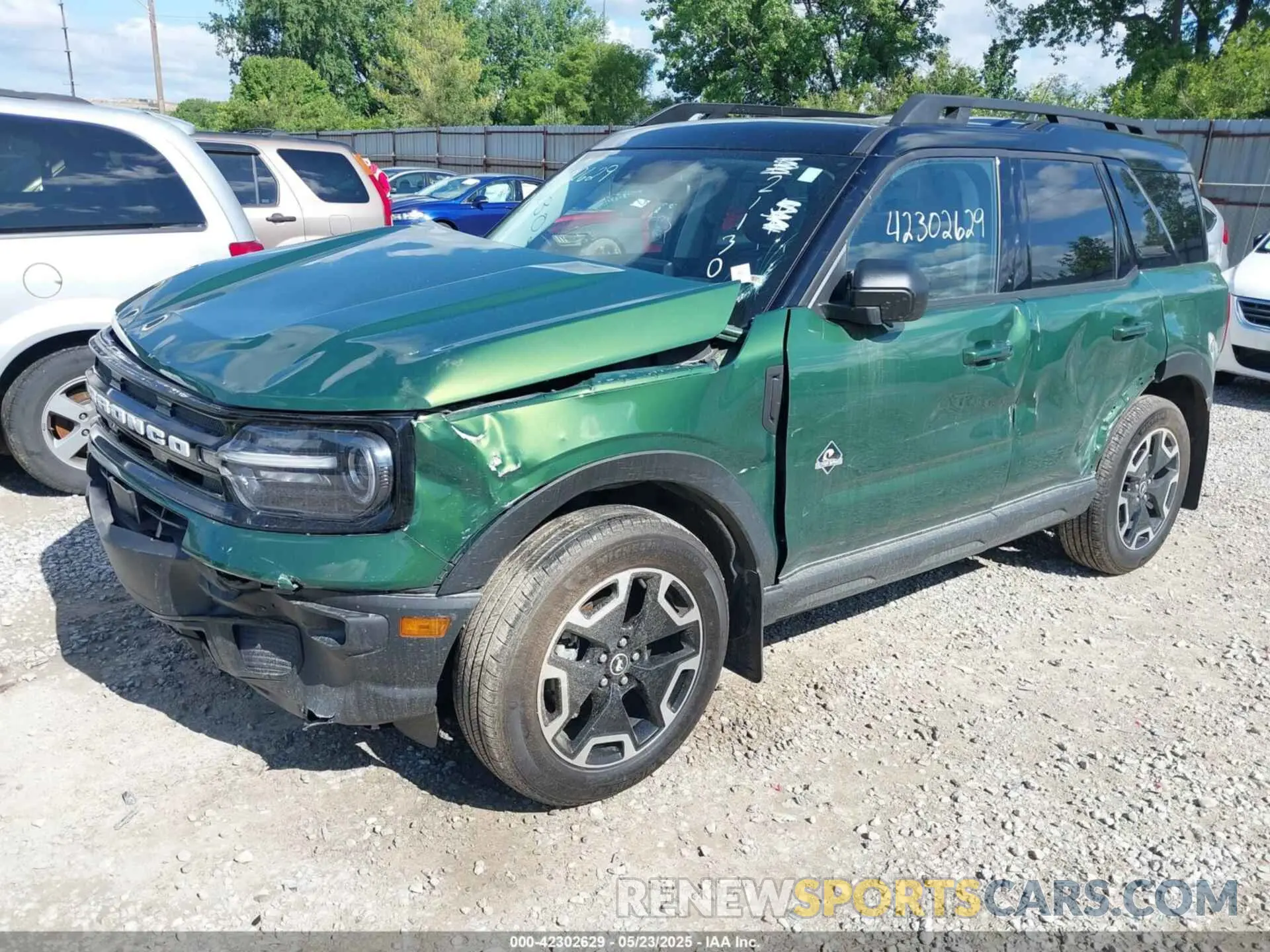 2 Photograph of a damaged car 3FMCR9C65PRE21130 FORD BRONCO SPORT 2023