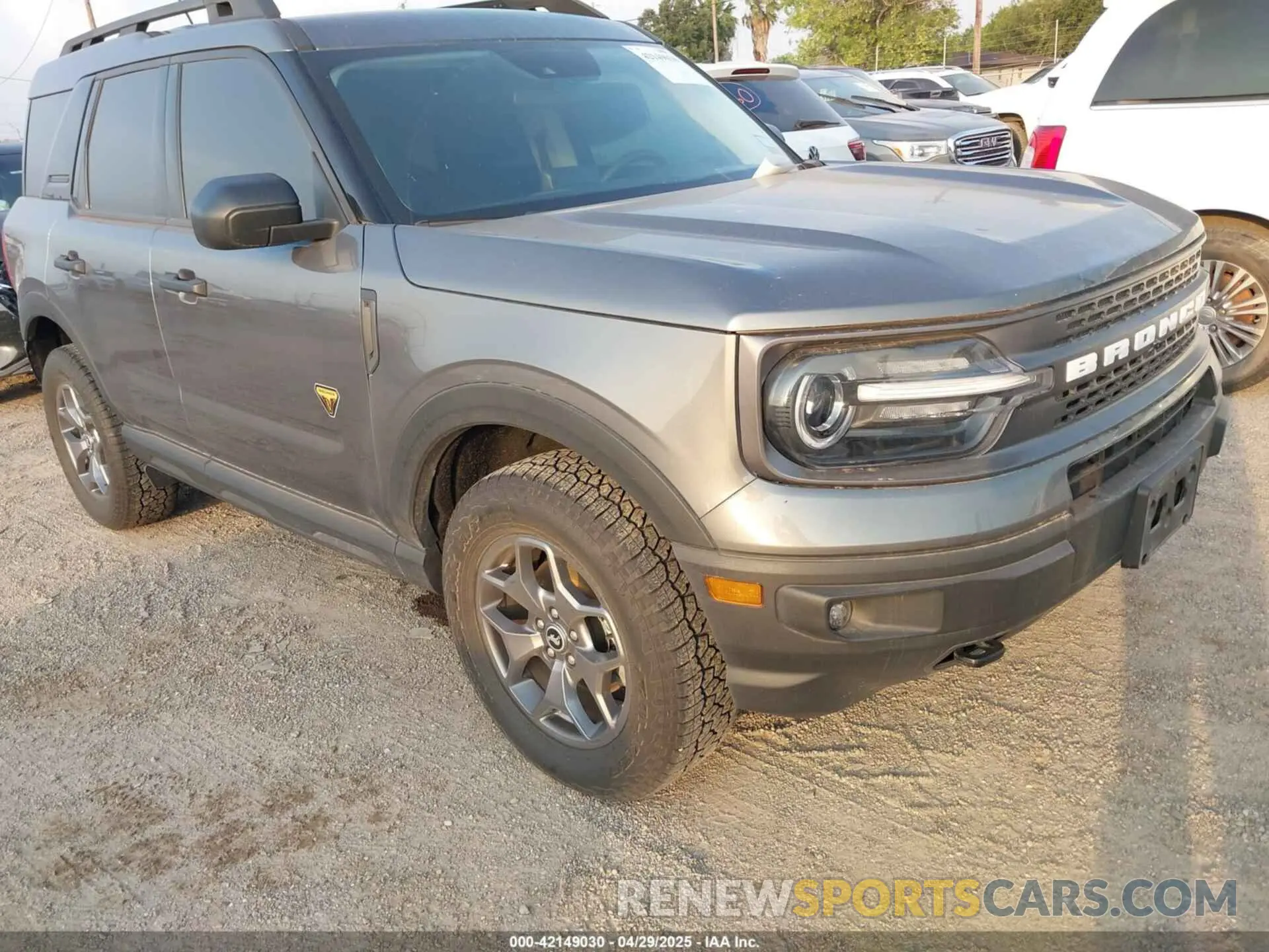 1 Photograph of a damaged car 3FMCR9D96PRE29570 FORD BRONCO SPORT 2023