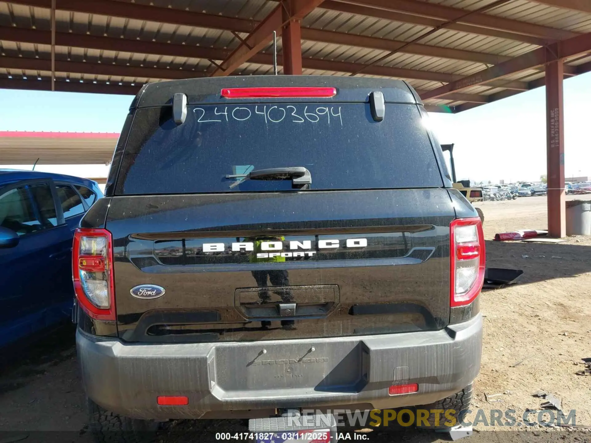16 Photograph of a damaged car 3FMCR9D97PRD35830 FORD BRONCO SPORT 2023