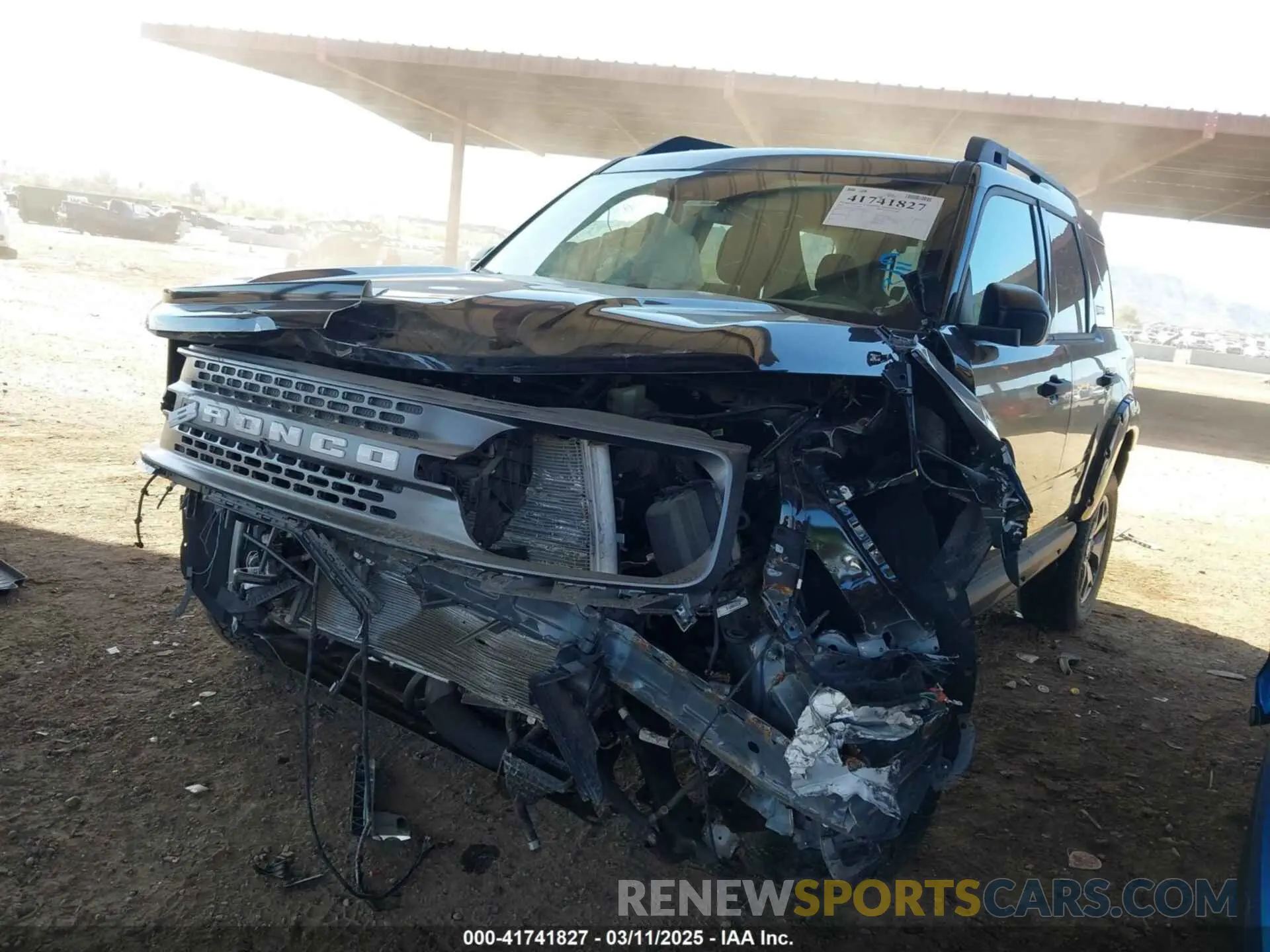 17 Photograph of a damaged car 3FMCR9D97PRD35830 FORD BRONCO SPORT 2023