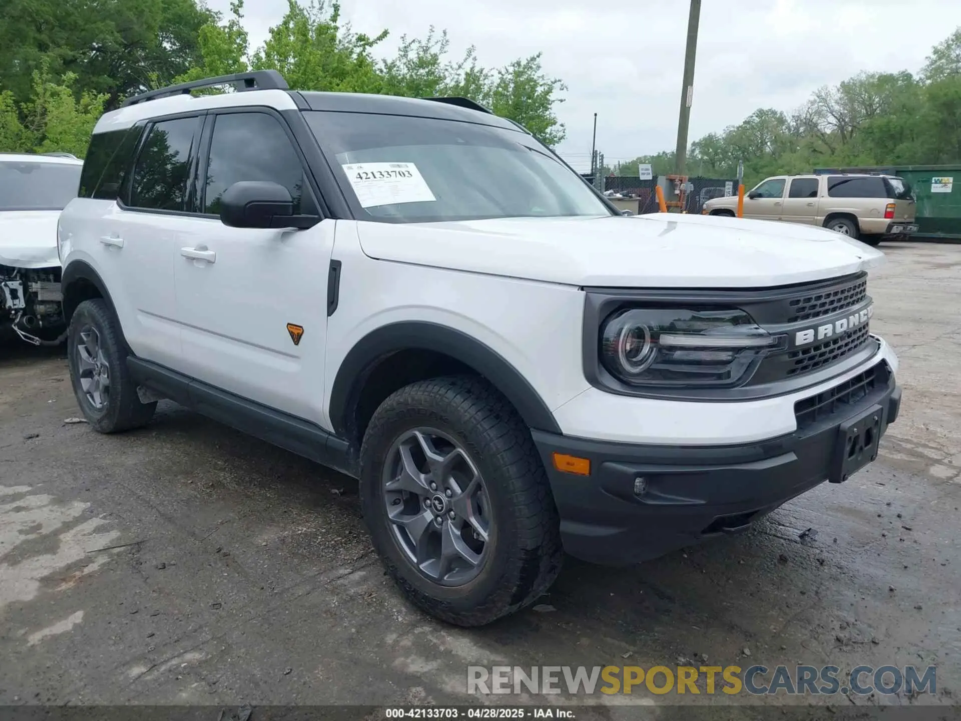 1 Photograph of a damaged car 3FMCR9D99PRE15808 FORD BRONCO SPORT 2023
