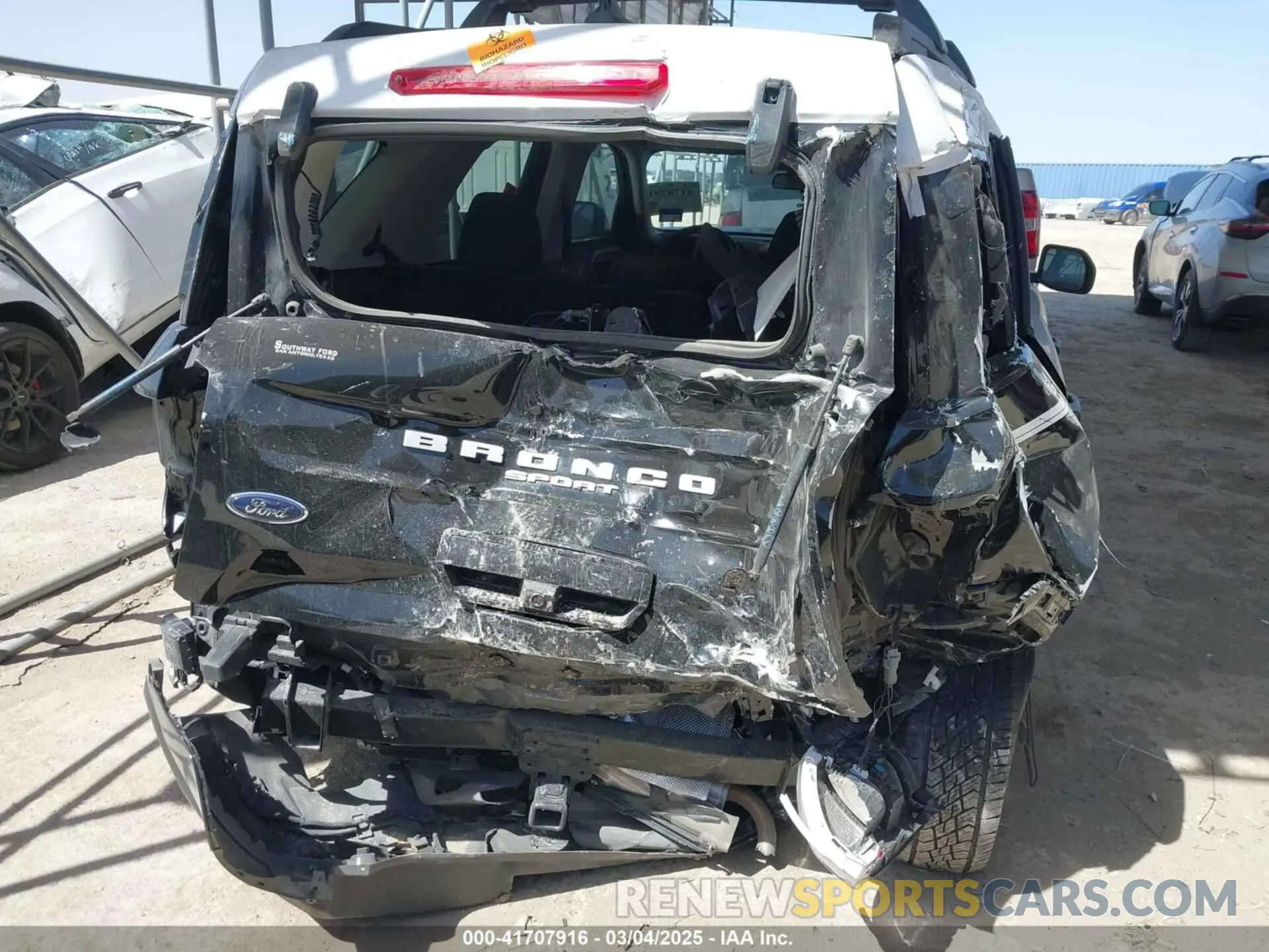 6 Photograph of a damaged car 3FMCR9G65PRD08238 FORD BRONCO SPORT 2023