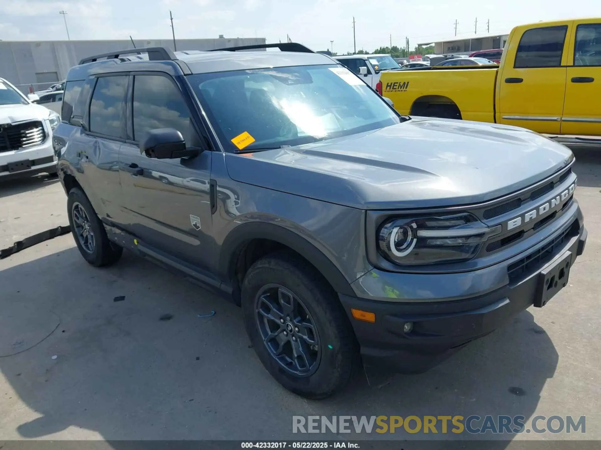 1 Photograph of a damaged car 3FMCR9B60RRE09648 FORD BRONCO SPORT 2024
