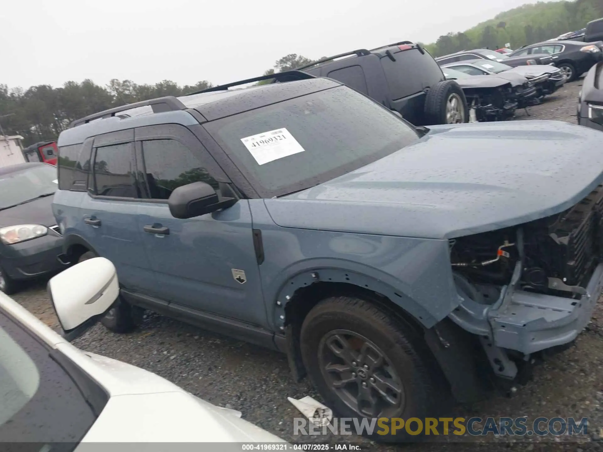 14 Photograph of a damaged car 3FMCR9B60RRE12906 FORD BRONCO SPORT 2024