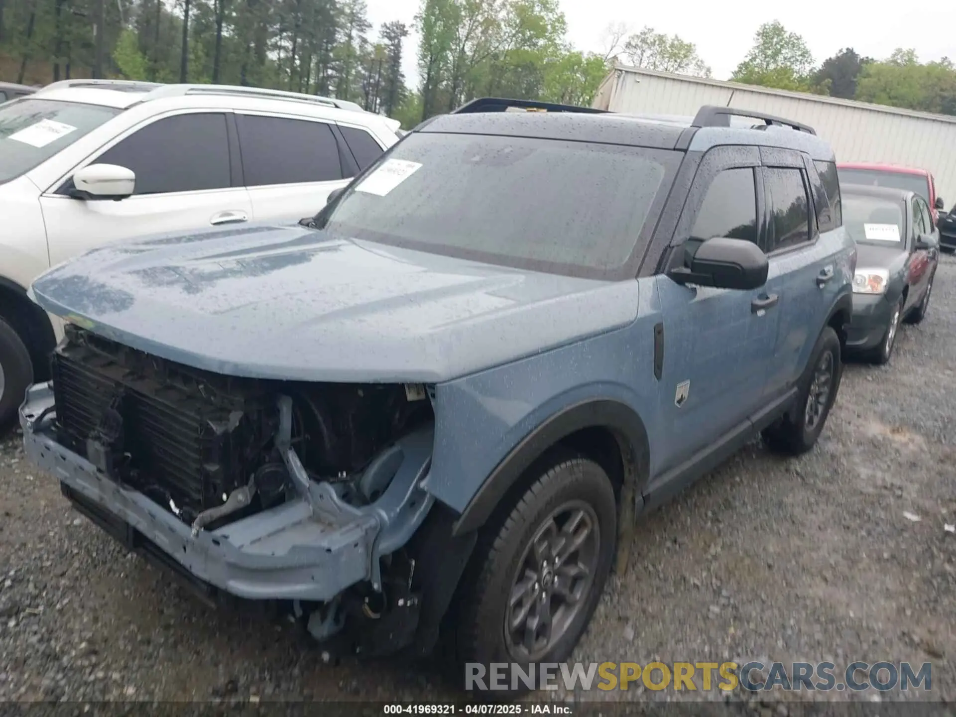 2 Photograph of a damaged car 3FMCR9B60RRE12906 FORD BRONCO SPORT 2024
