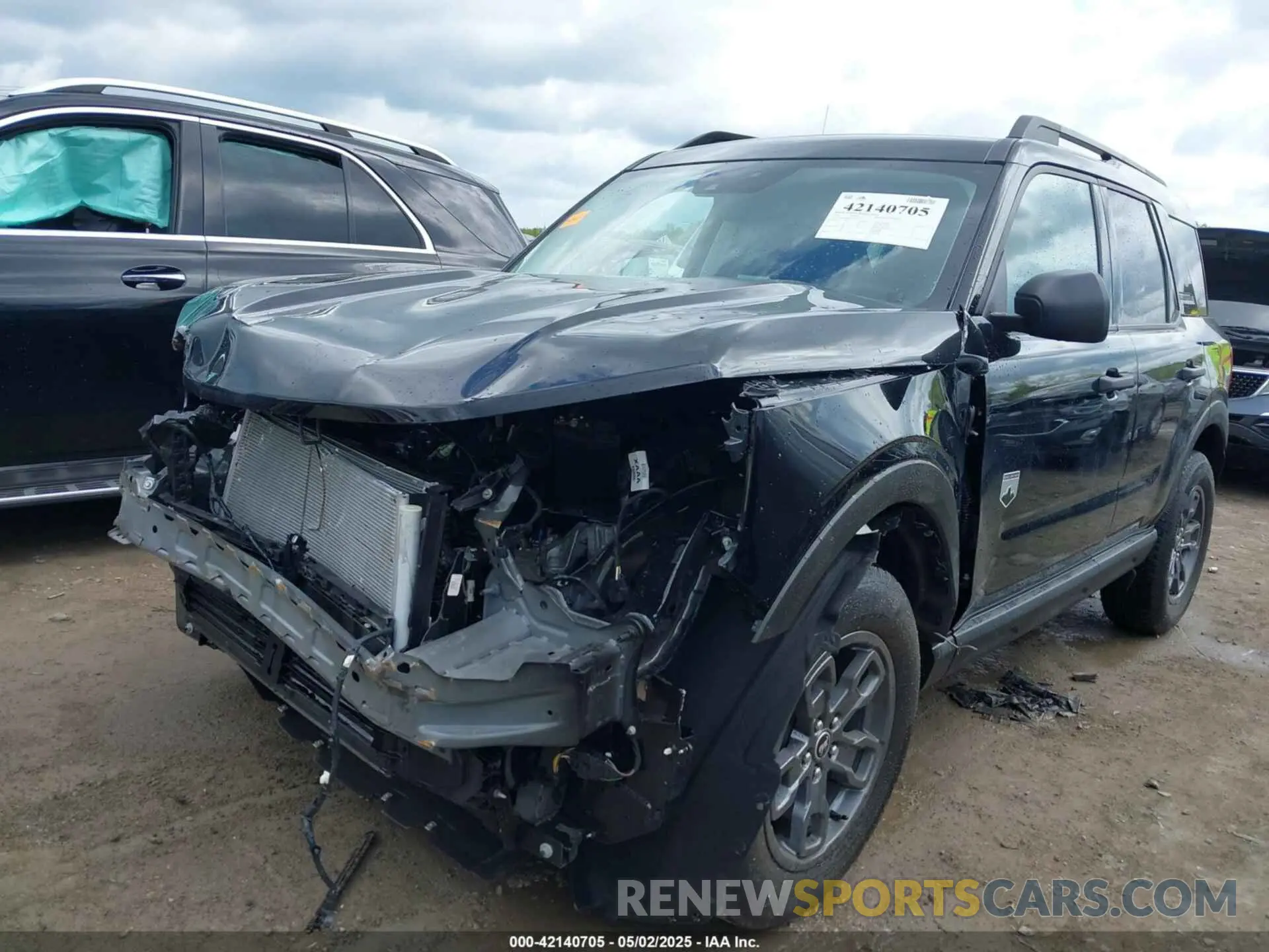 2 Photograph of a damaged car 3FMCR9B60RRE29365 FORD BRONCO SPORT 2024