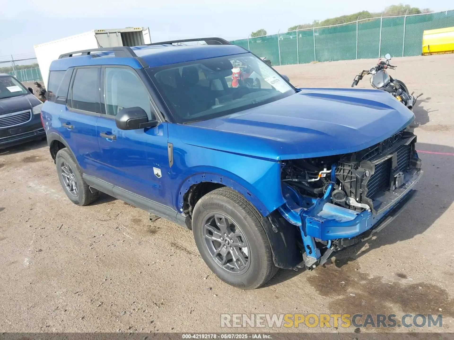 1 Photograph of a damaged car 3FMCR9B60RRE32685 FORD BRONCO SPORT 2024