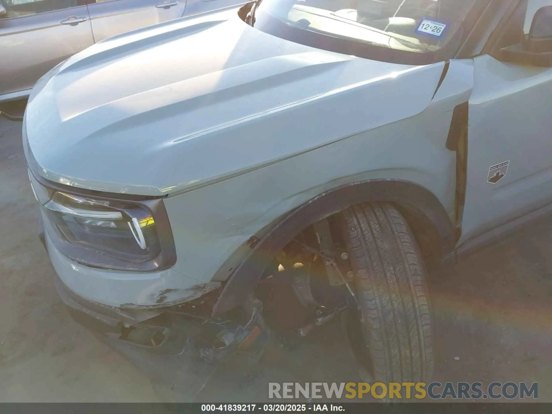 6 Photograph of a damaged car 3FMCR9B60RRF57329 FORD BRONCO SPORT 2024