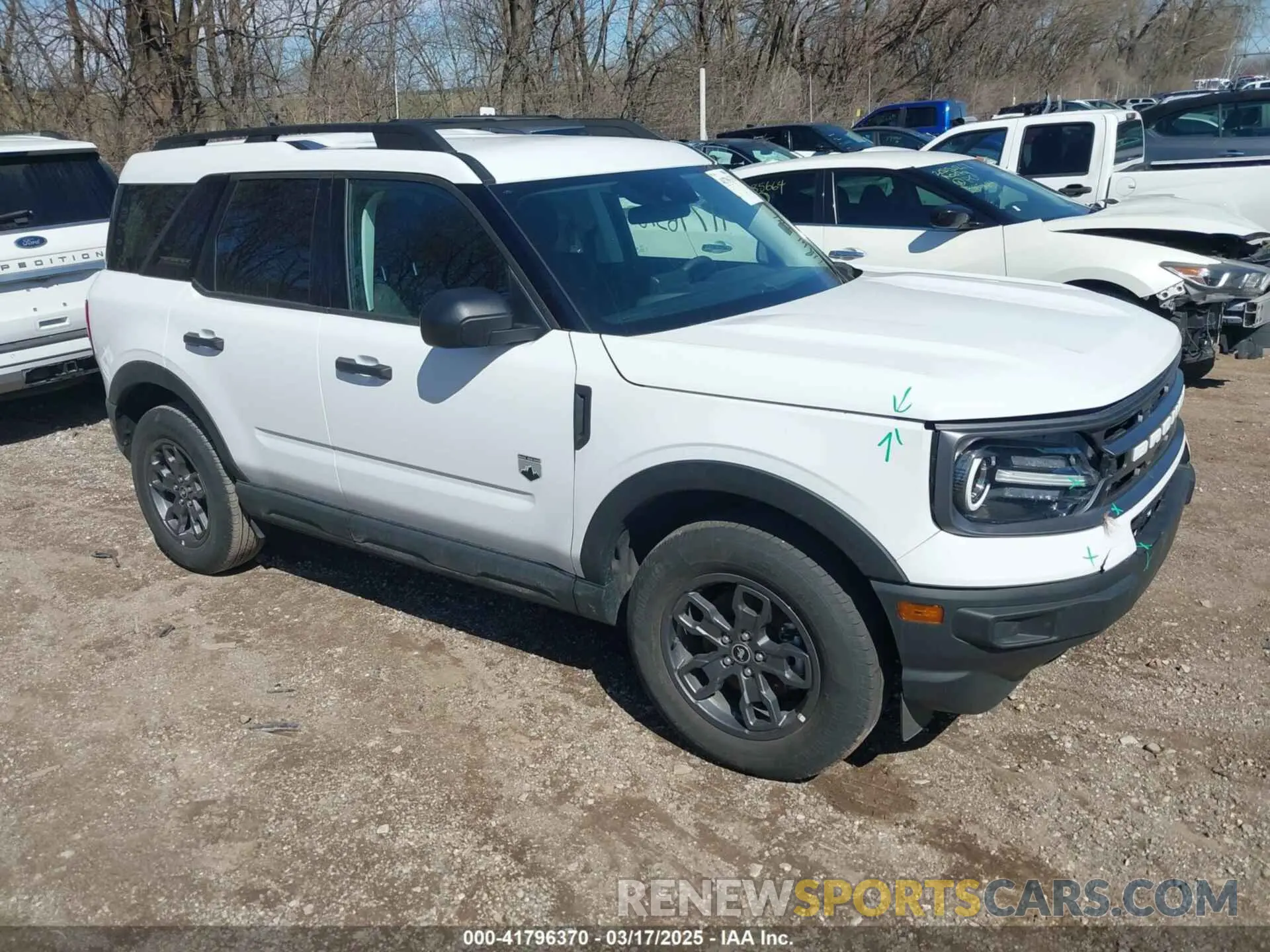 1 Photograph of a damaged car 3FMCR9B61RRE39063 FORD BRONCO SPORT 2024