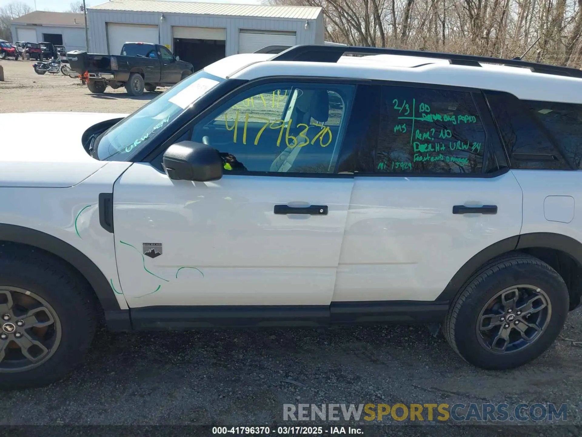 14 Photograph of a damaged car 3FMCR9B61RRE39063 FORD BRONCO SPORT 2024