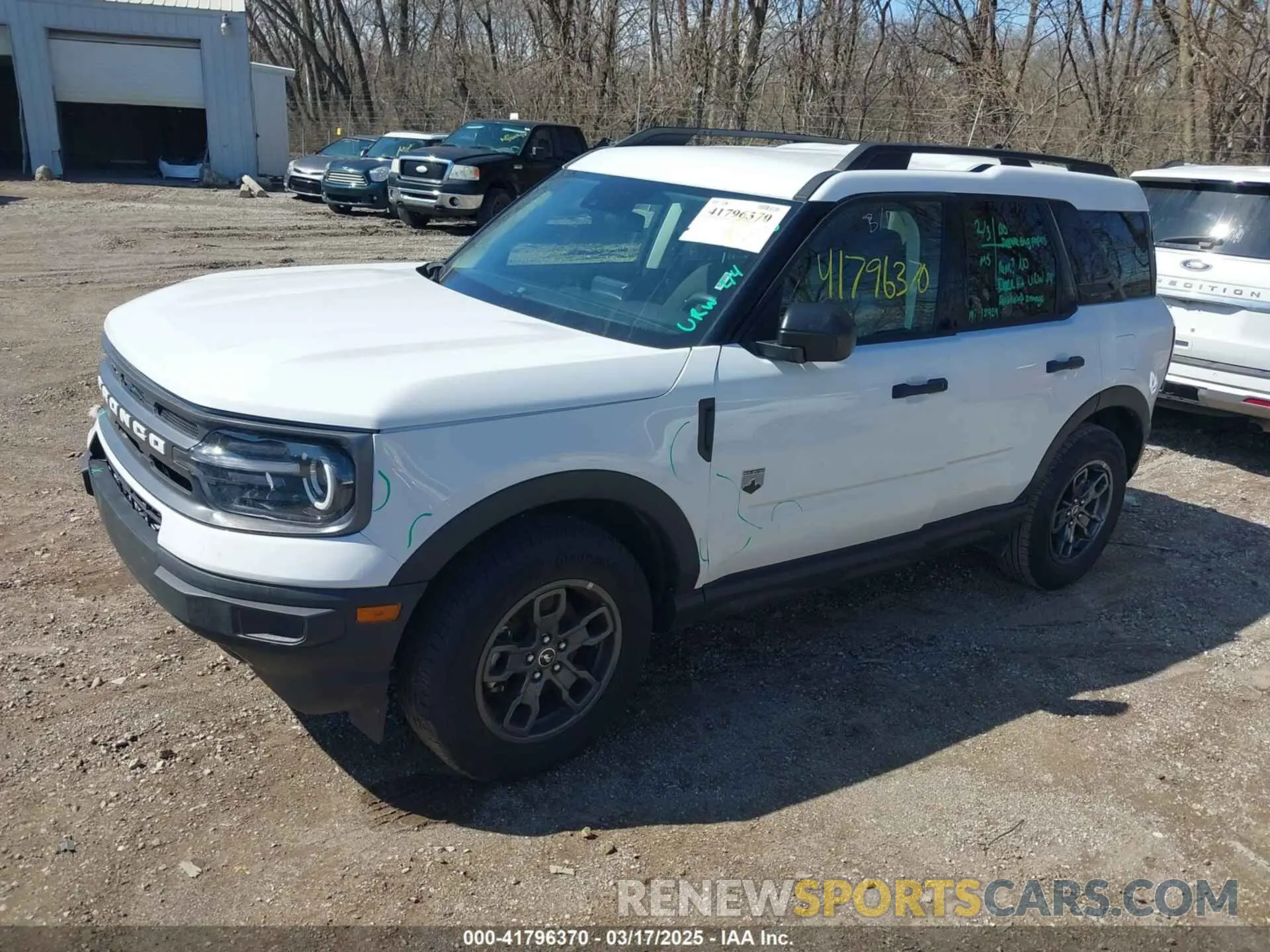 2 Photograph of a damaged car 3FMCR9B61RRE39063 FORD BRONCO SPORT 2024