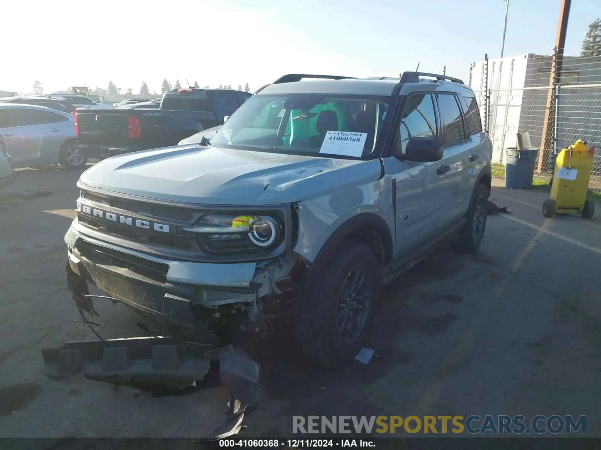 2 Photograph of a damaged car 3FMCR9B61RRE44943 FORD BRONCO SPORT 2024