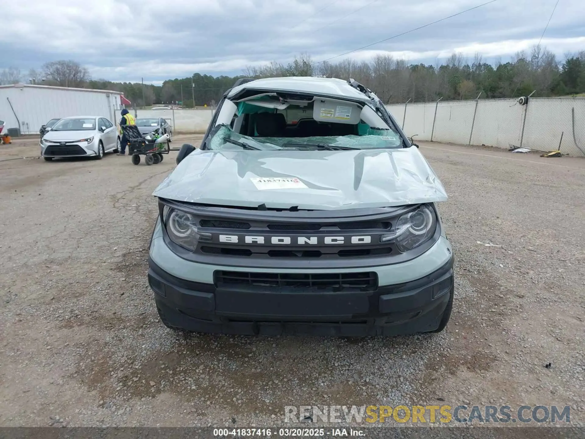 13 Photograph of a damaged car 3FMCR9B61RRE87839 FORD BRONCO SPORT 2024