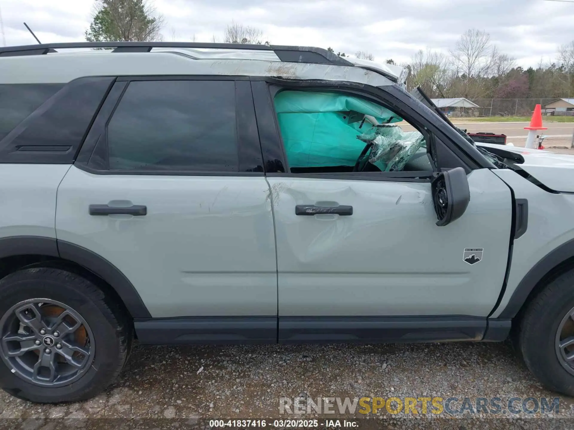 14 Photograph of a damaged car 3FMCR9B61RRE87839 FORD BRONCO SPORT 2024