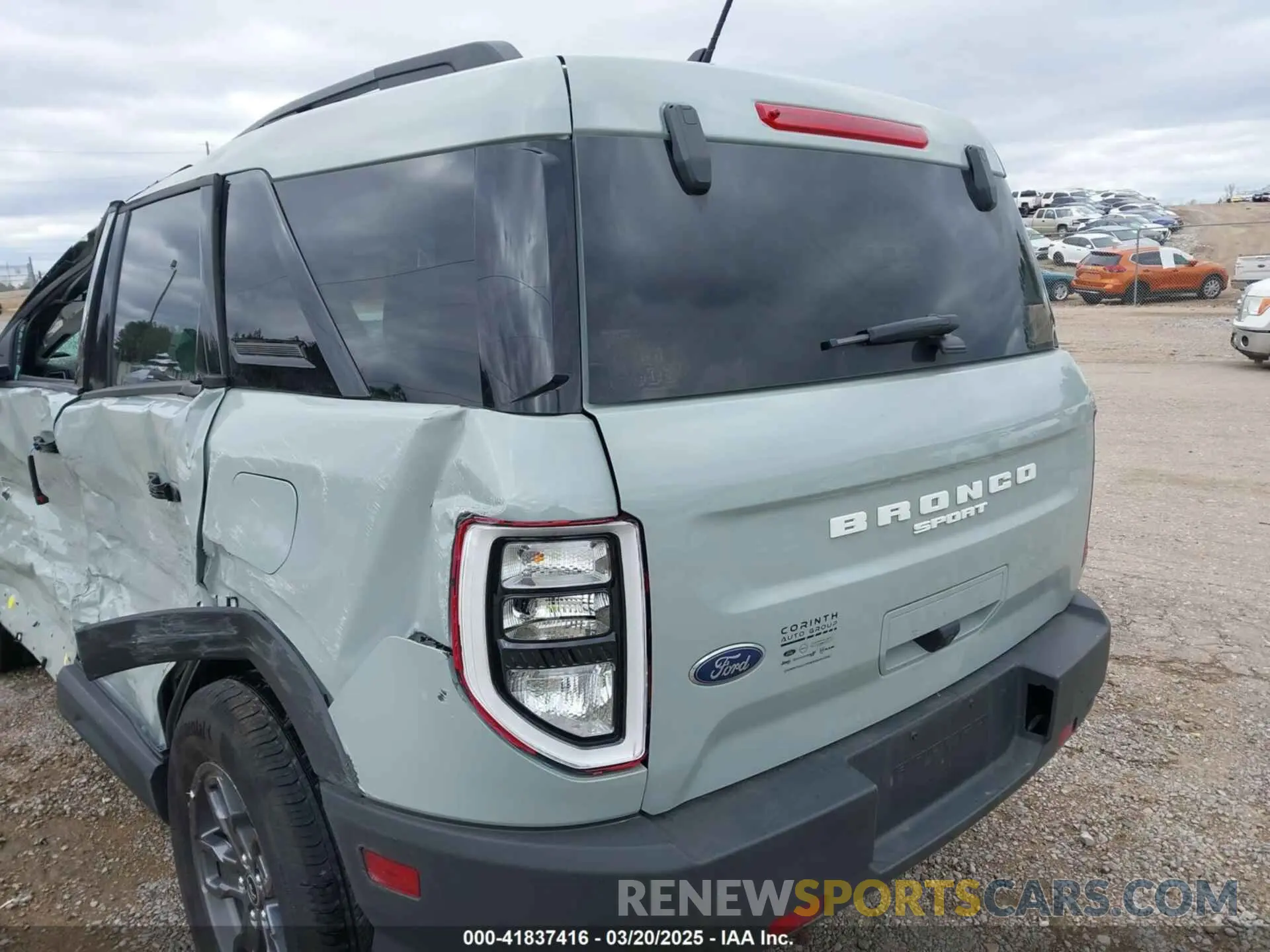 20 Photograph of a damaged car 3FMCR9B61RRE87839 FORD BRONCO SPORT 2024